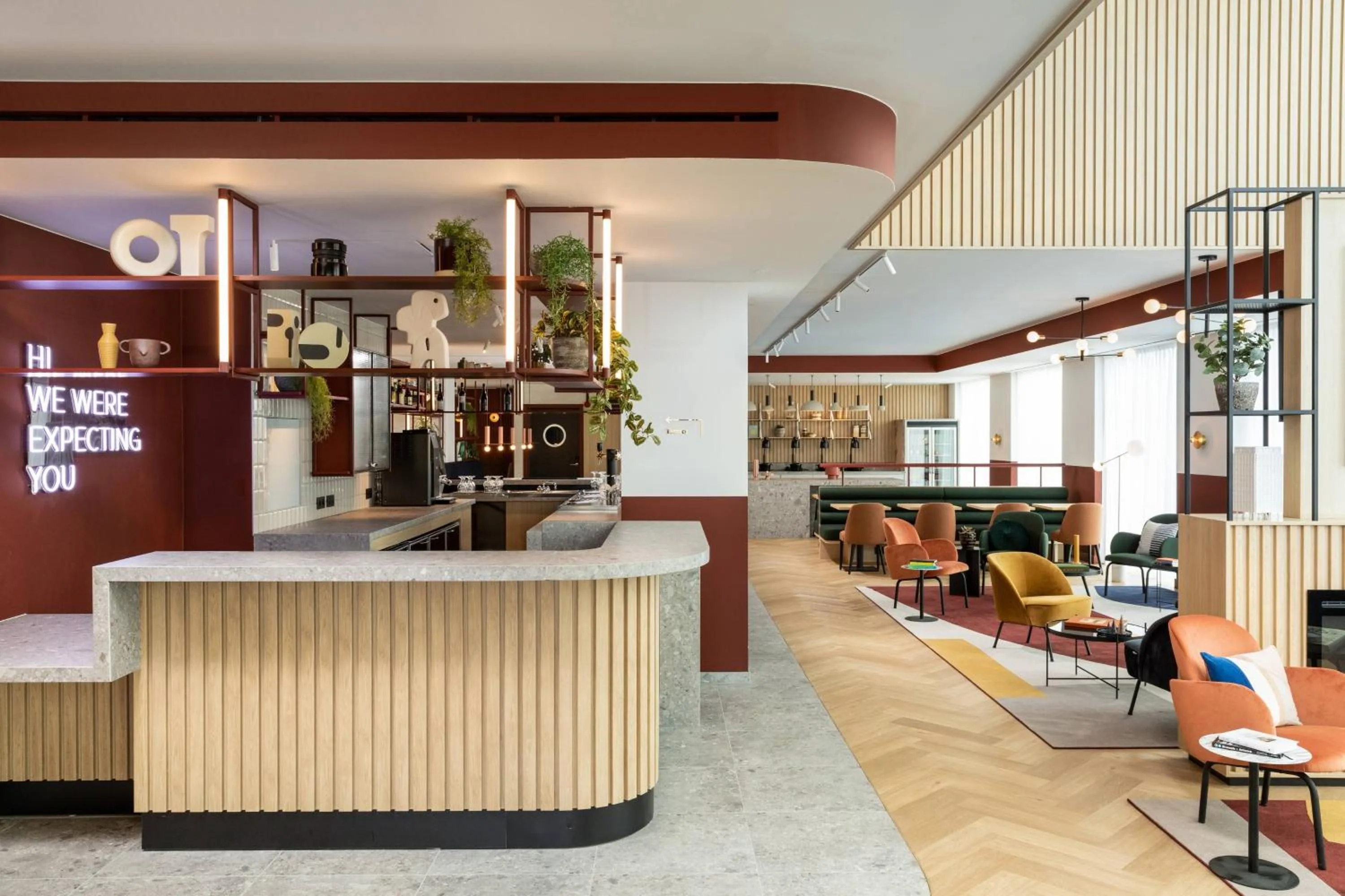 Lobby or reception in Residence Inn by Marriott Brussels Airport
