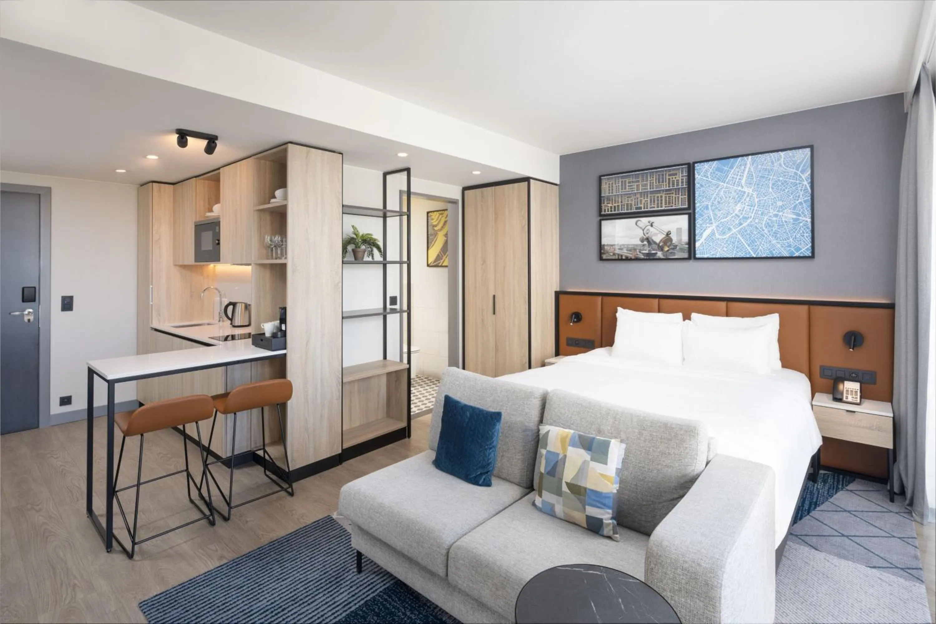 Photo of the whole room, Bed in Residence Inn by Marriott Brussels Airport