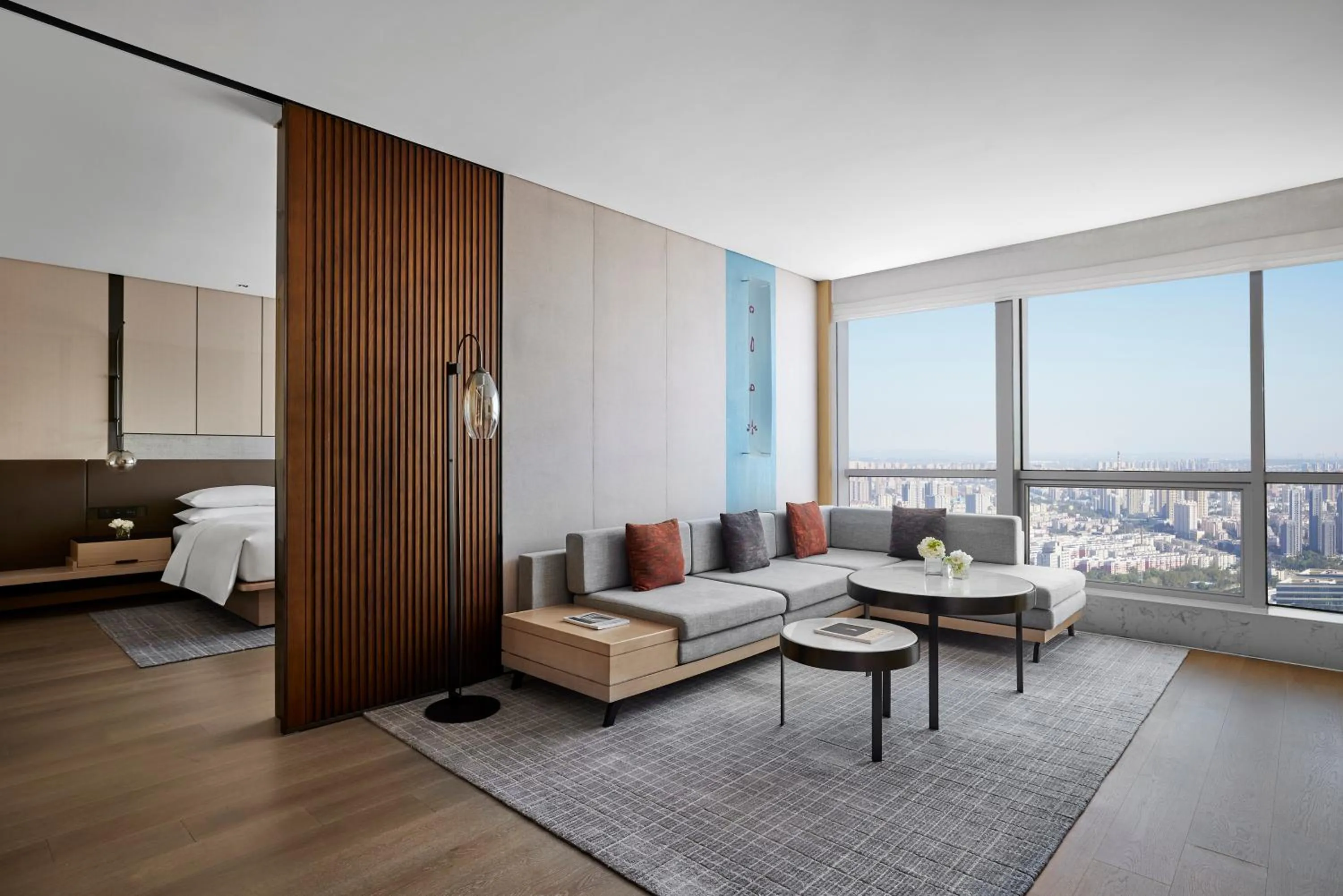 Seating area in Shenyang Marriott Hotel