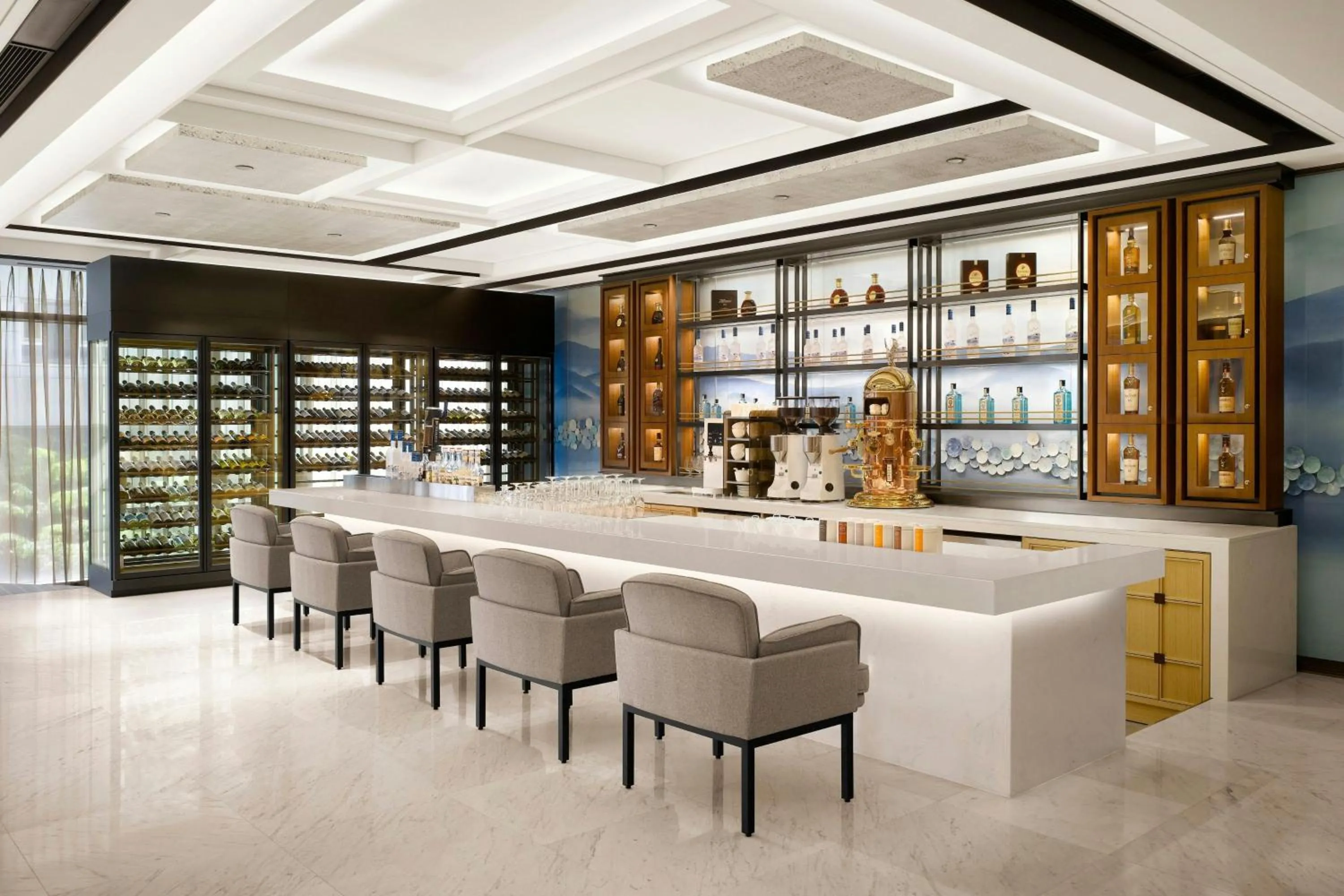 Lounge or bar in Daegu Marriott Hotel