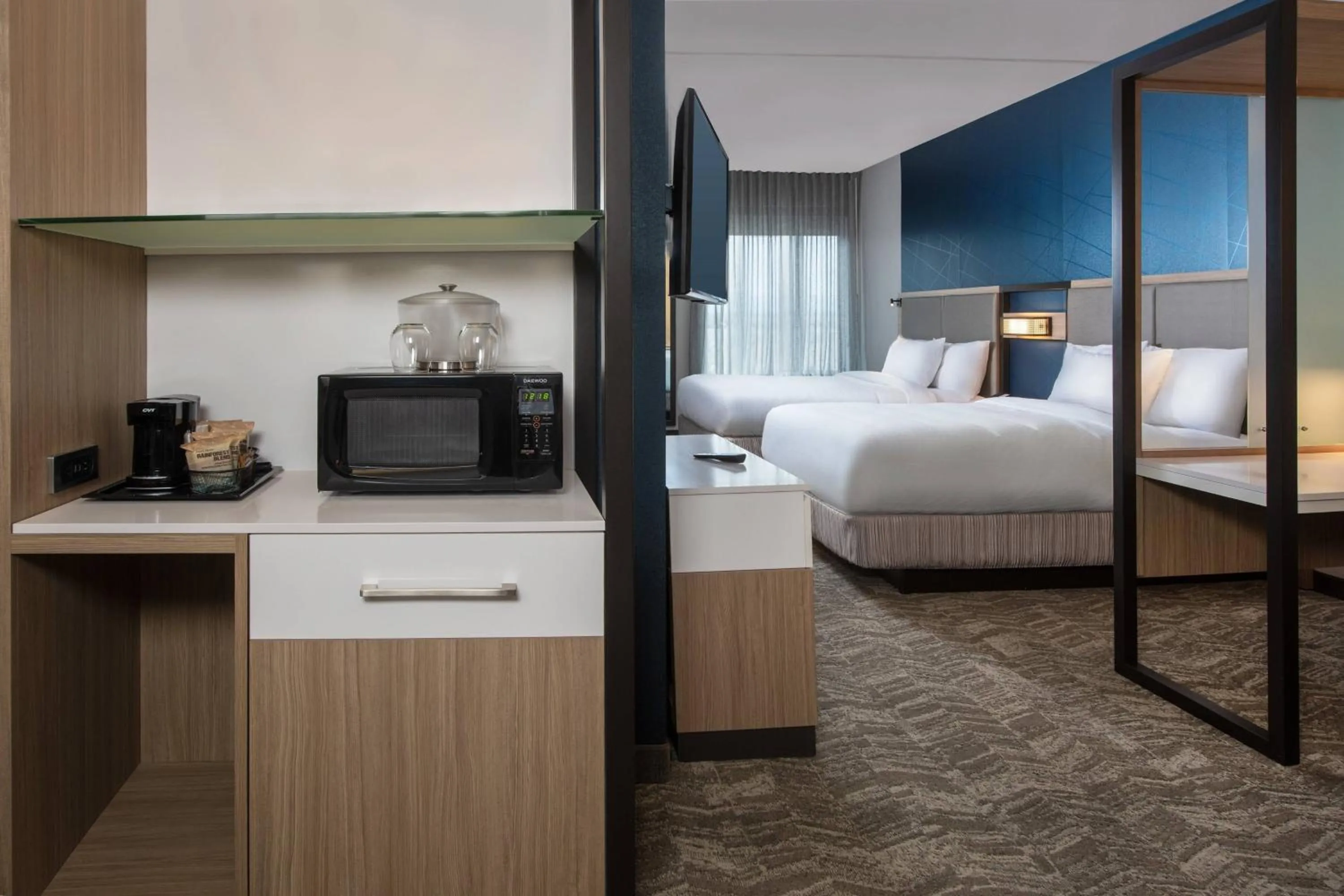 Bedroom, Bed in SpringHill Suites By Marriott Frederick