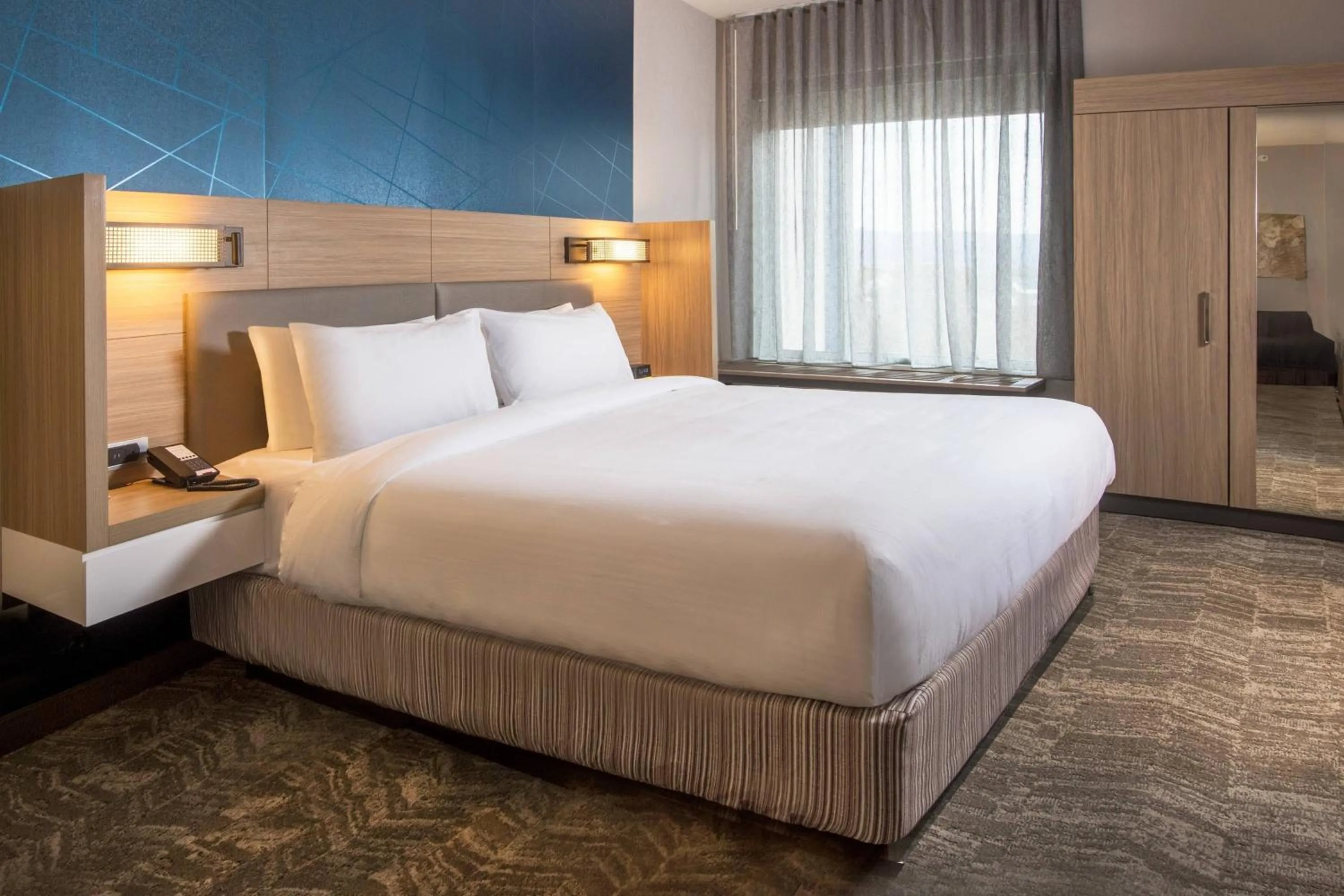 Bedroom, Bed in SpringHill Suites By Marriott Frederick
