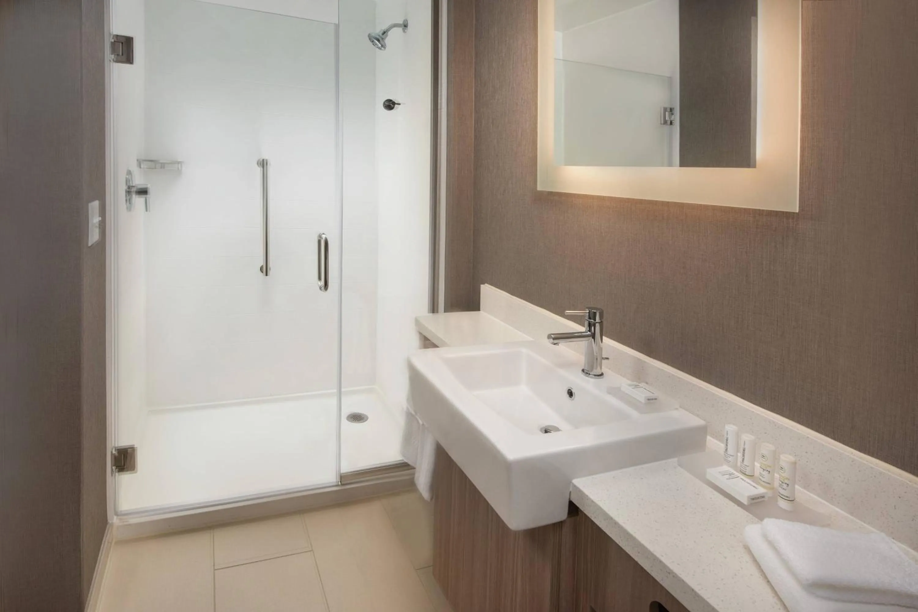 Bathroom in SpringHill Suites By Marriott Frederick