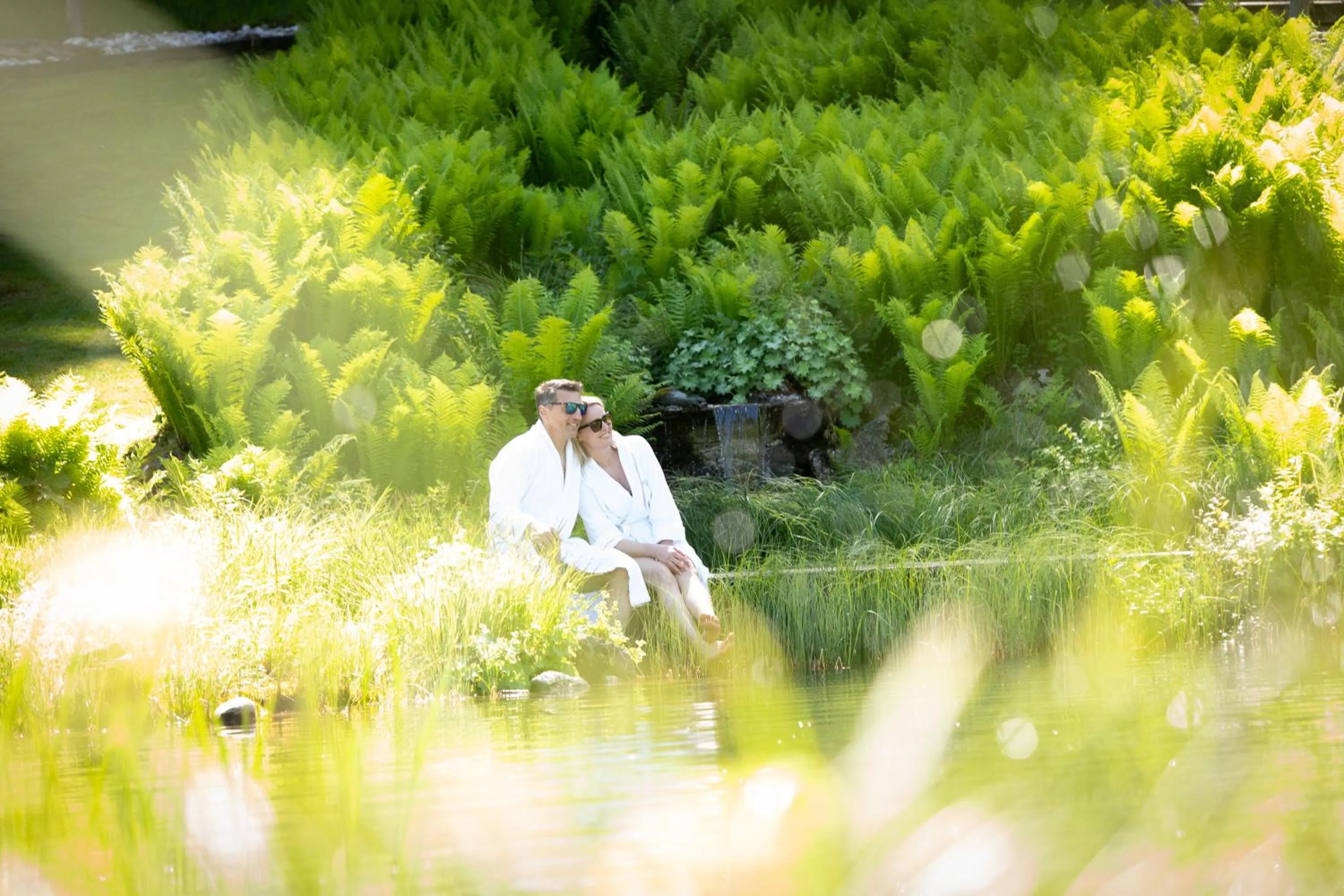 Garden in Hotel Elisabeth, 4 Sterne Superior