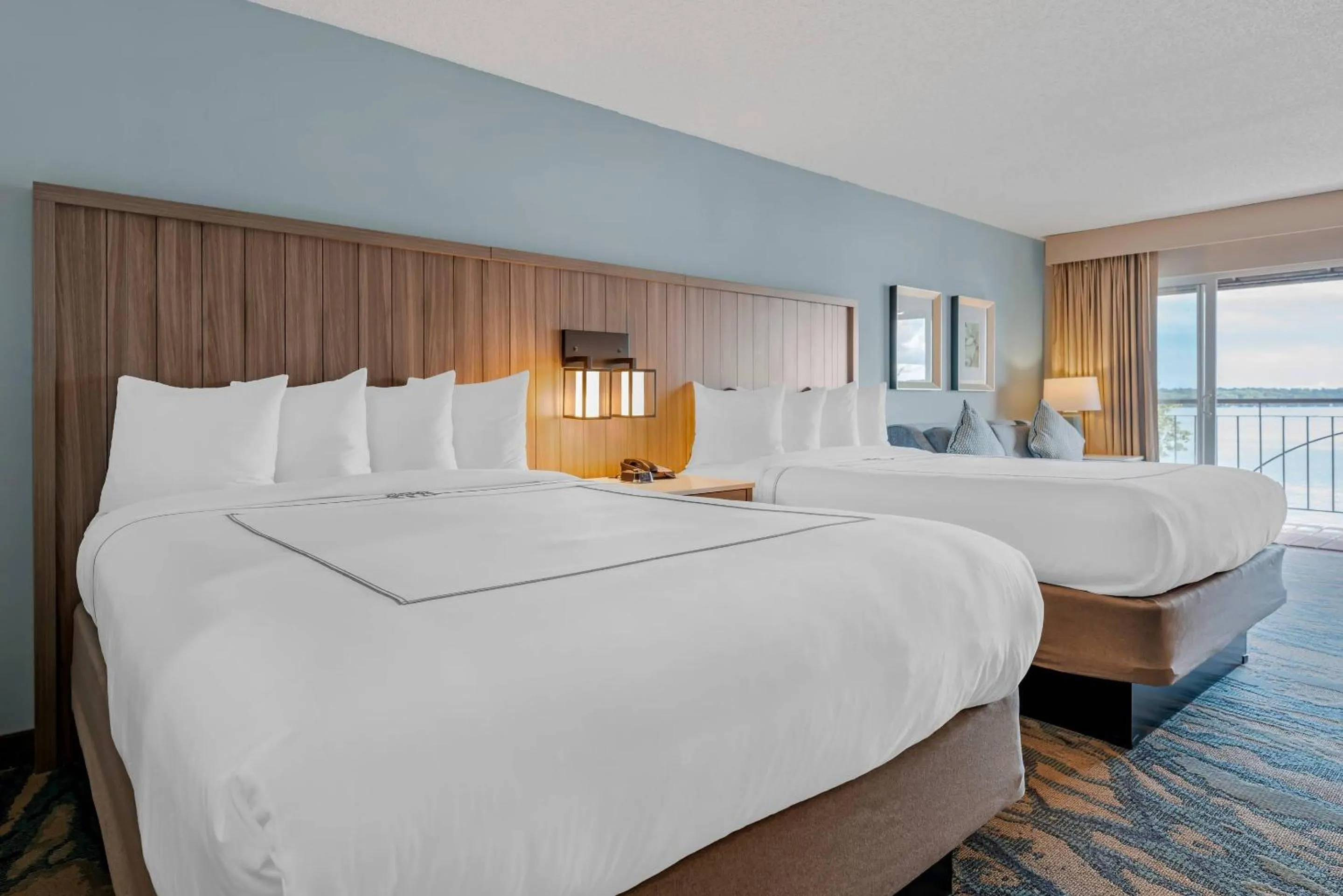 Bedroom, Bed in Heidel House Hotel and Conference Center, an Ascend Collection Hotel