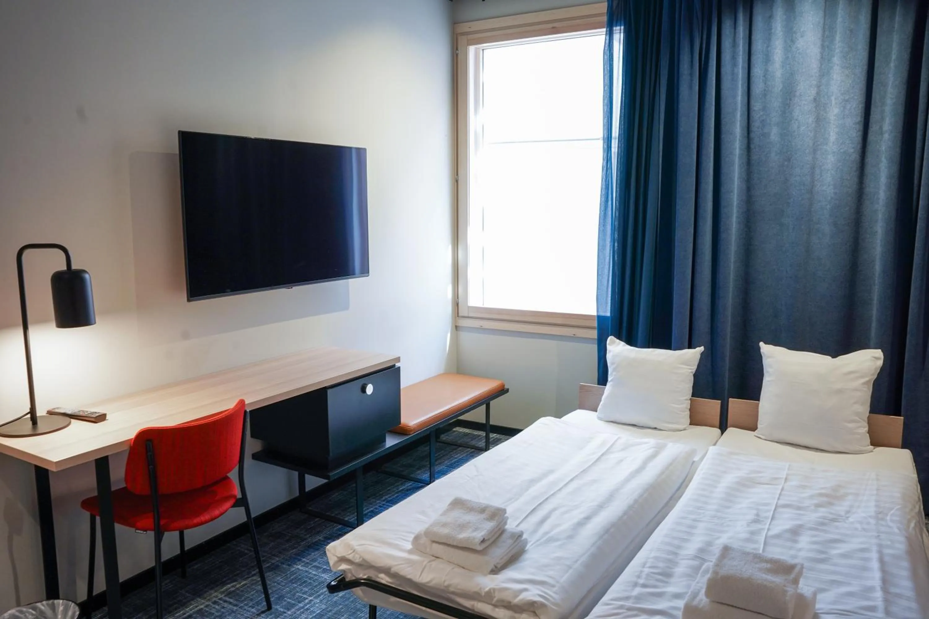 Bed in Comfort Hotel Solna Arenastaden