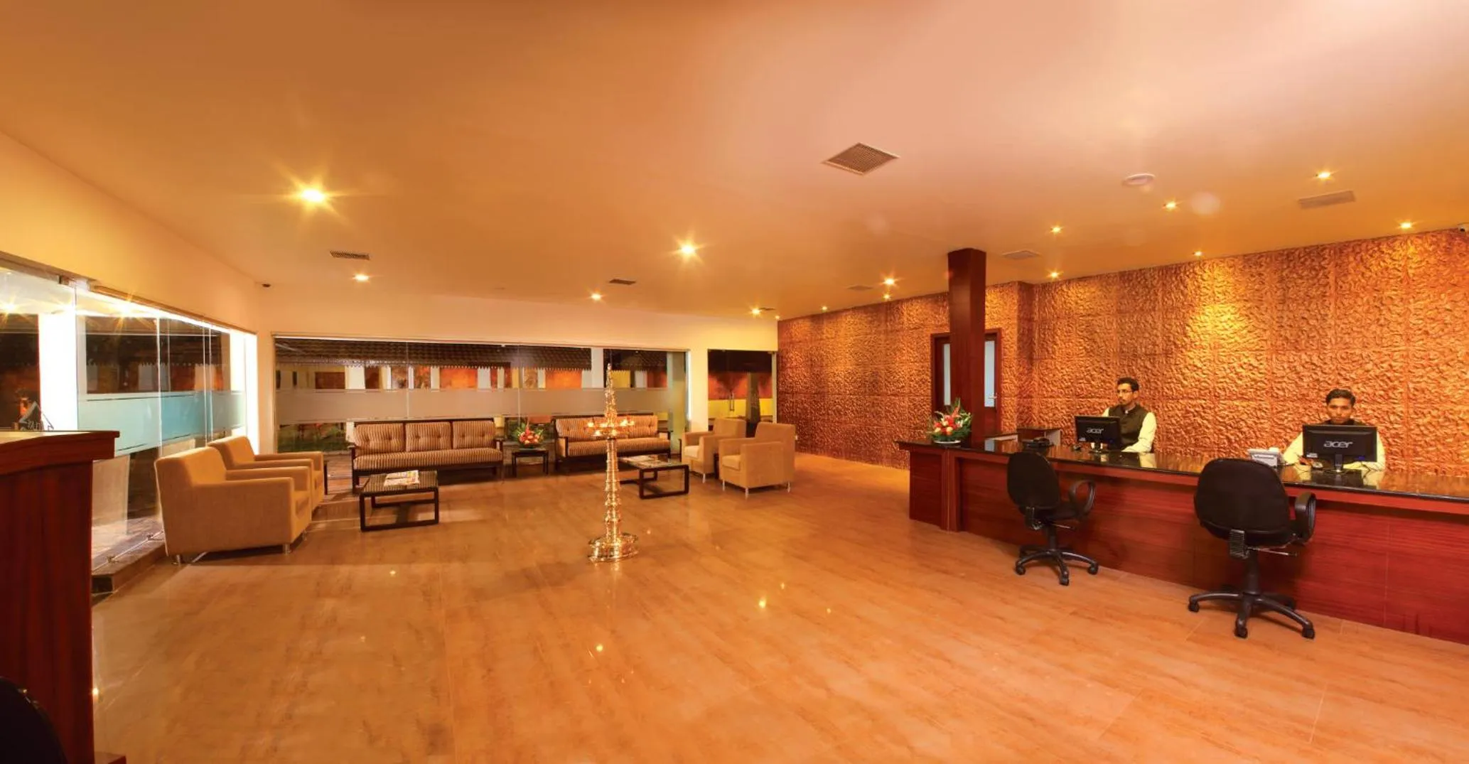 Lobby or reception in Clay House