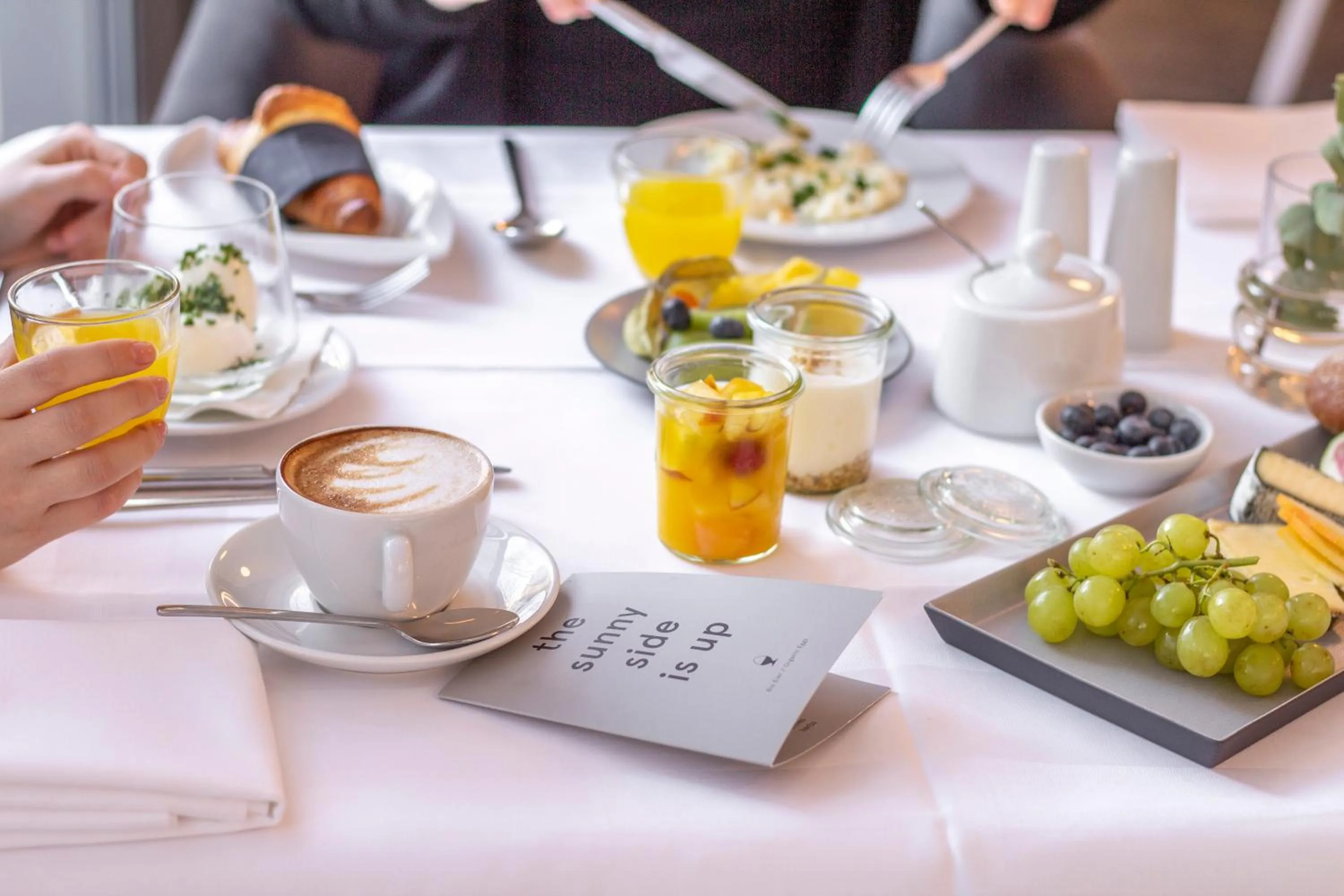 Breakfast in Augarten Art Hotel, a Member of Design Hotels