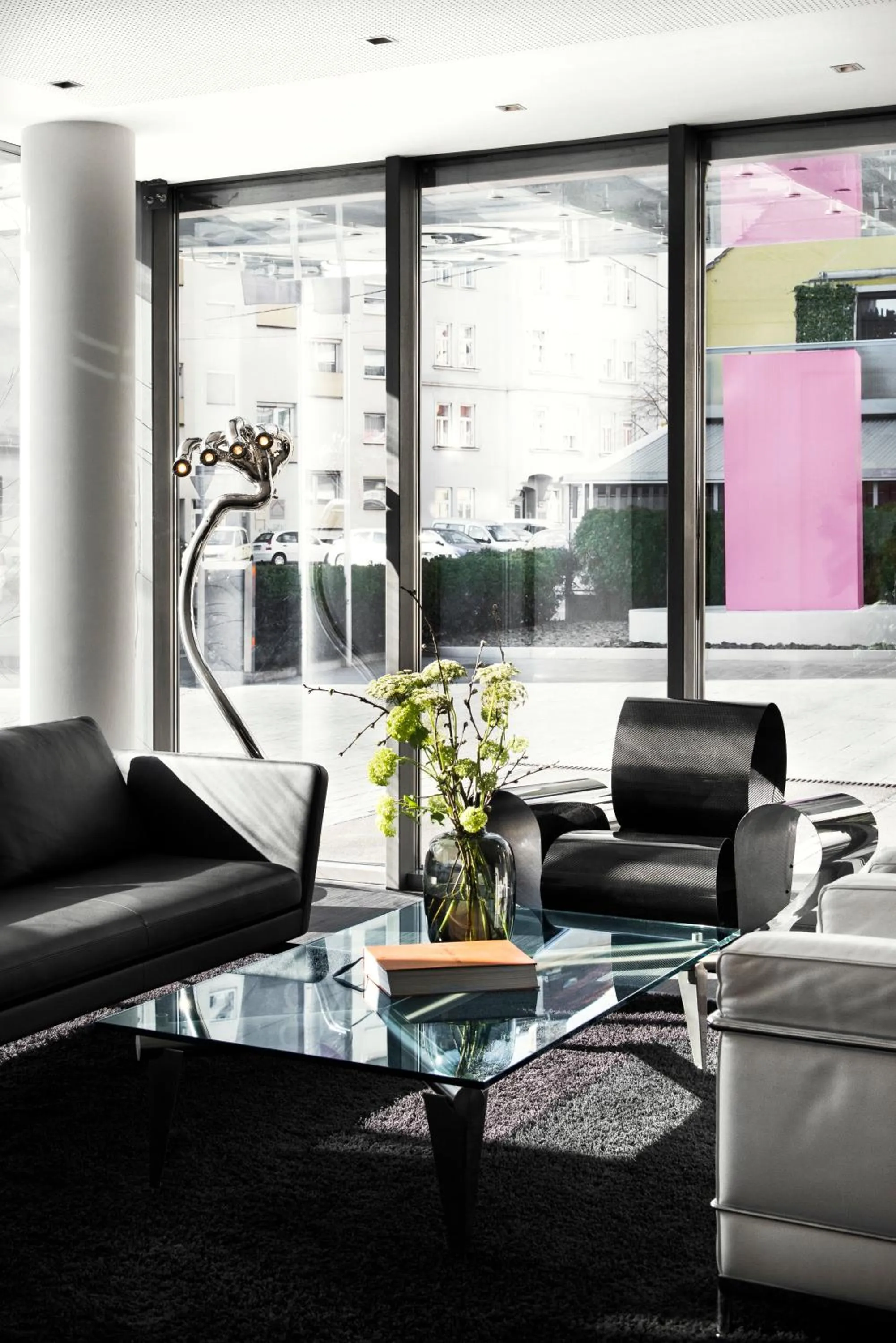 Lobby or reception in Augarten Art Hotel, a Member of Design Hotels