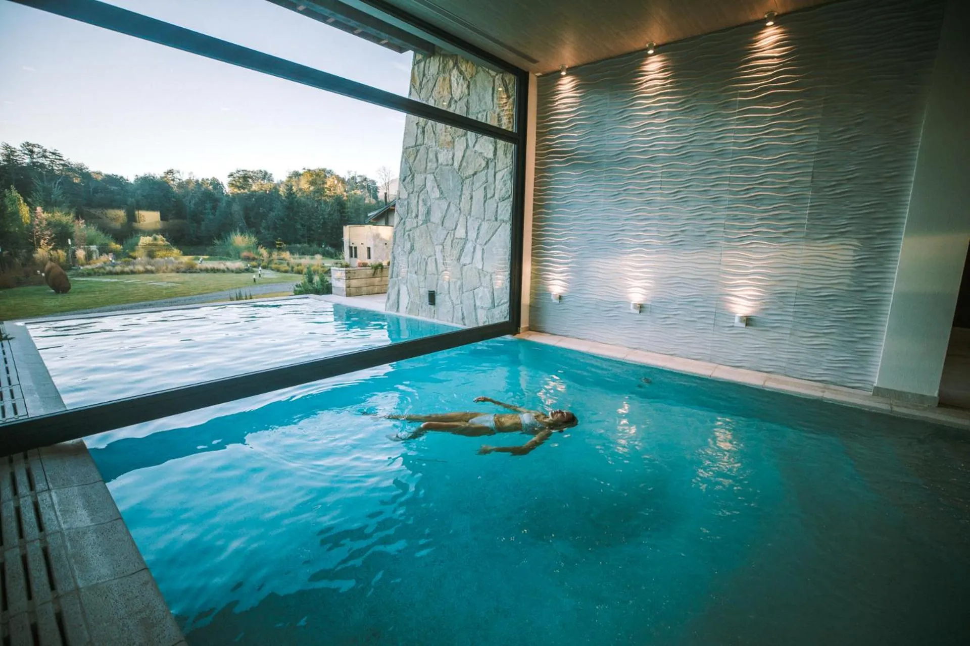 Swimming pool in AWKA Apart Hotel