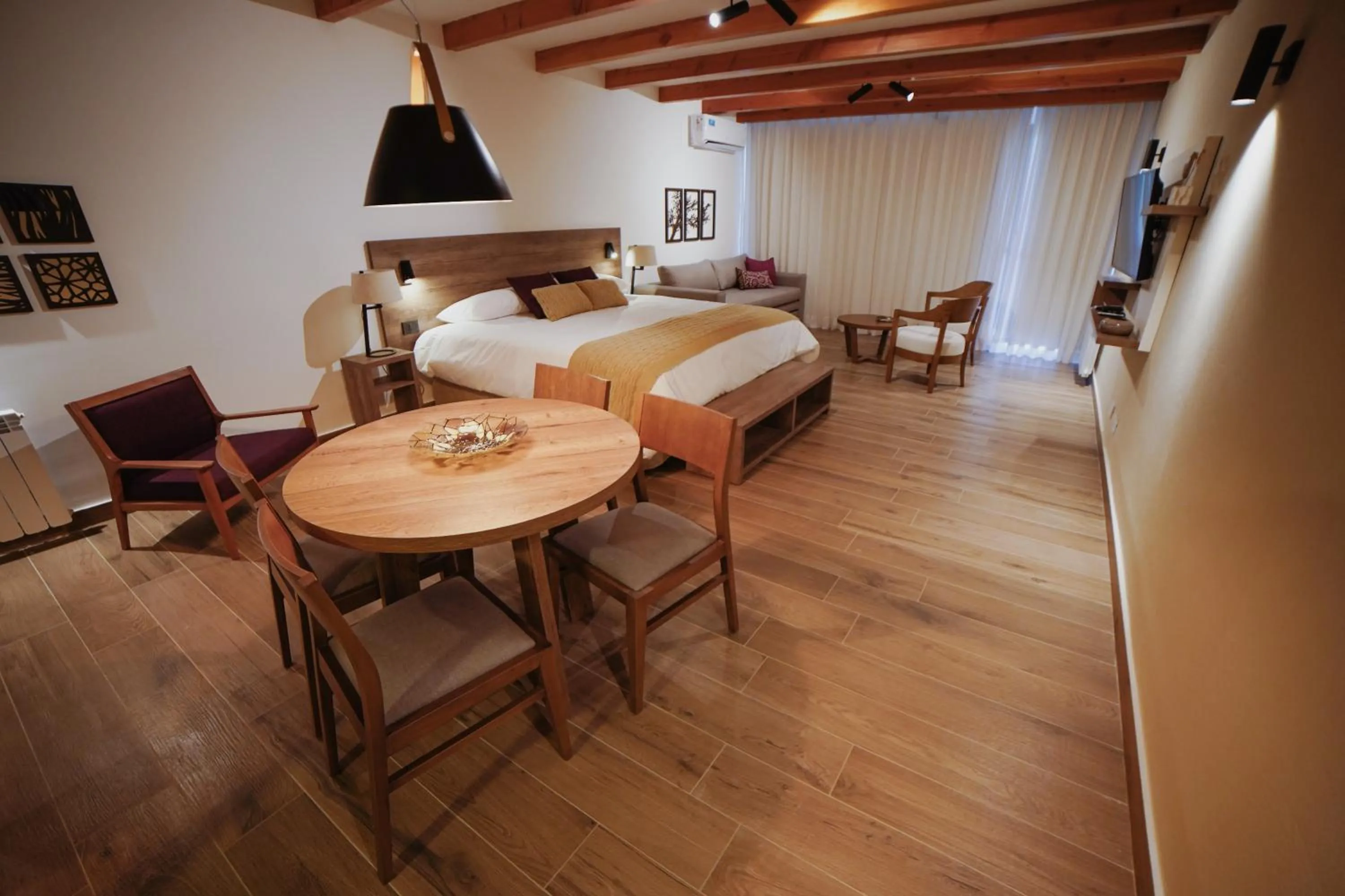 Bed in AWKA Apart Hotel