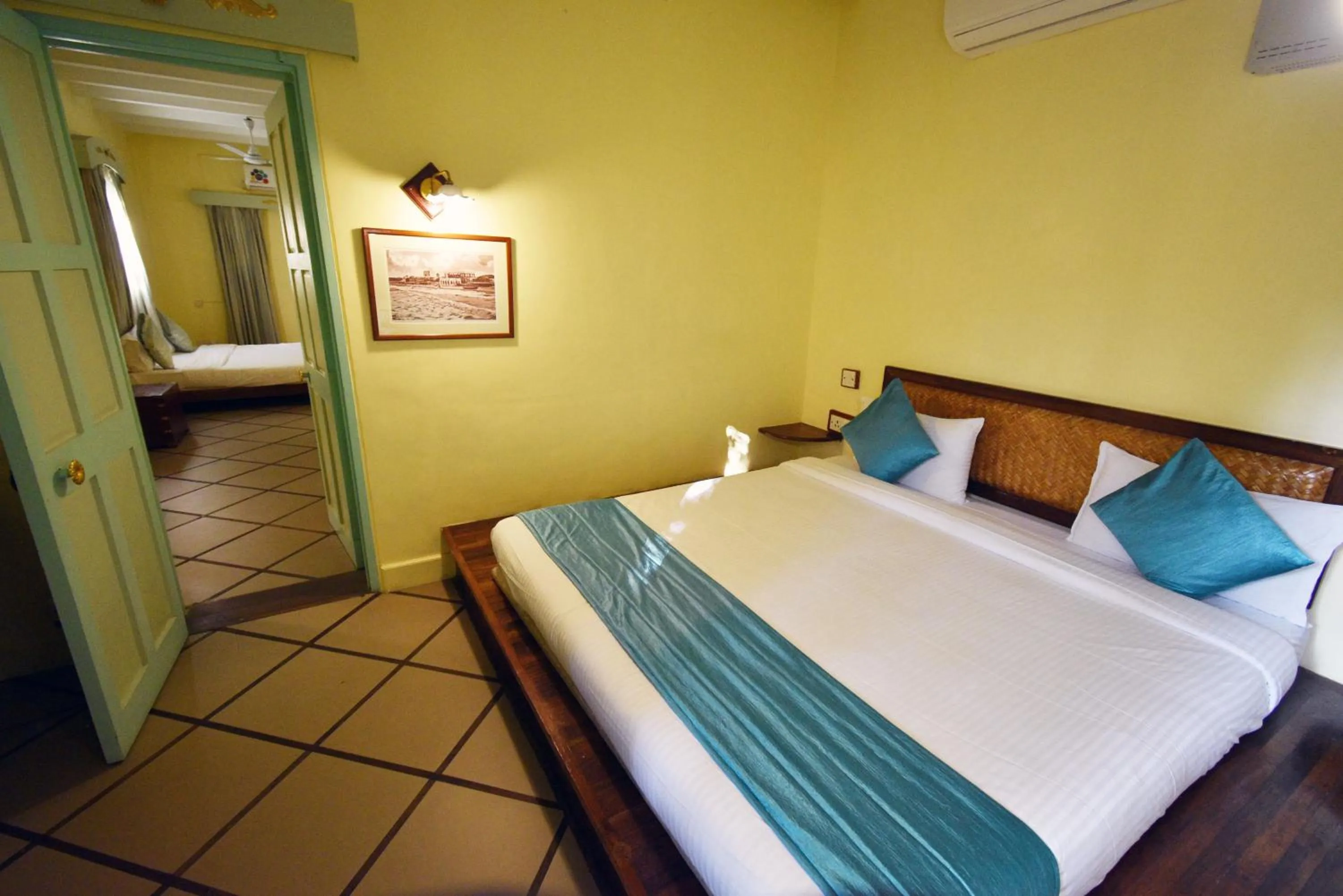 Bed in Hotel Villa Des Gouverneurs