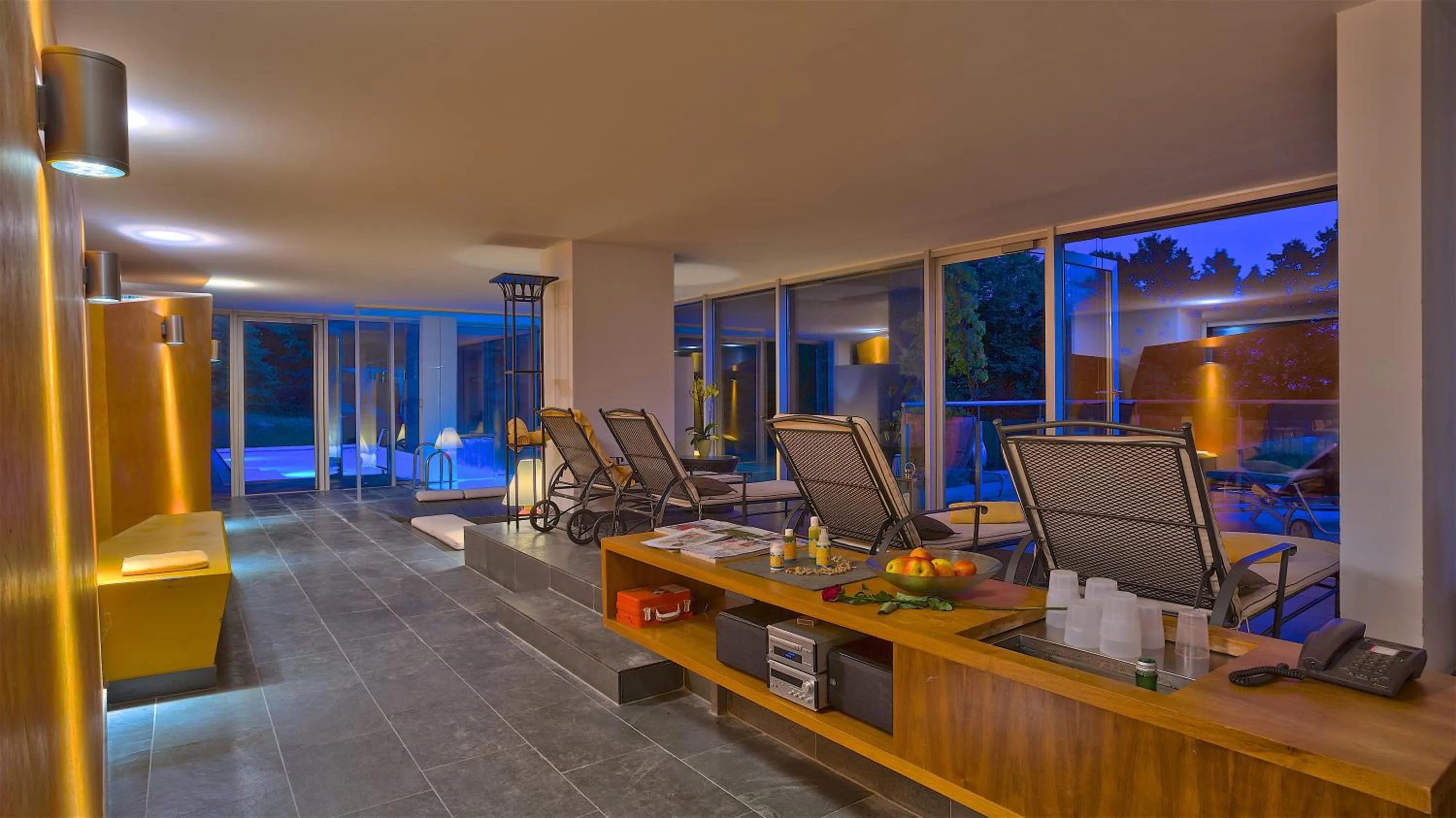 Sauna in Berghotel Tulbingerkogel