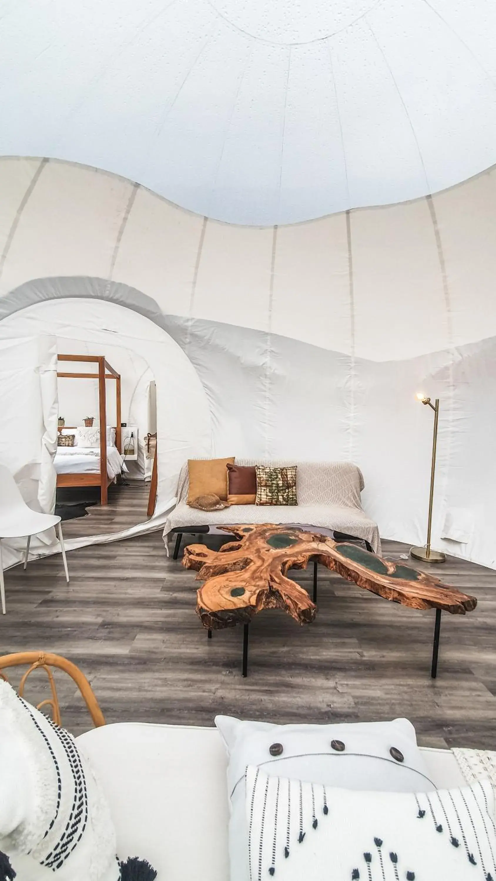 Family Bubble in Green Land Bubble Glamping Family Bubble in Green Land Bubble Glamping