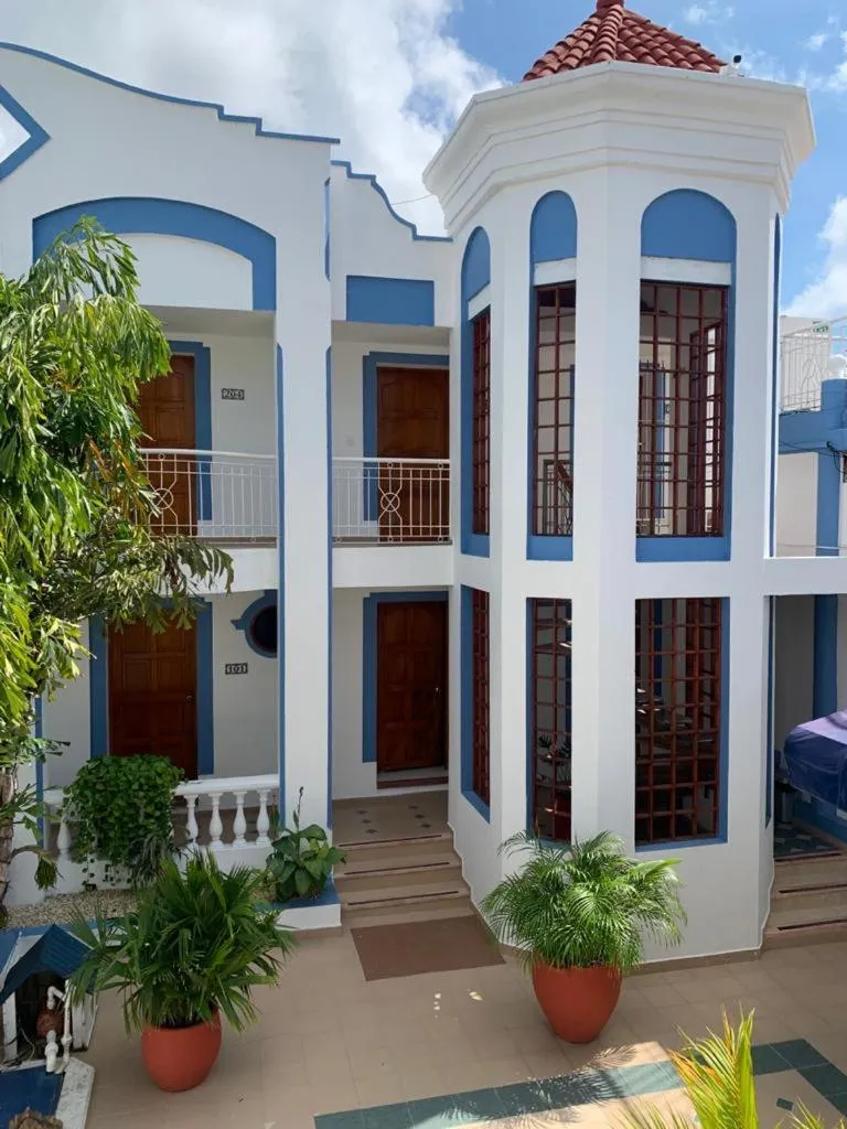 Property building in Hotel Corozal Plaza