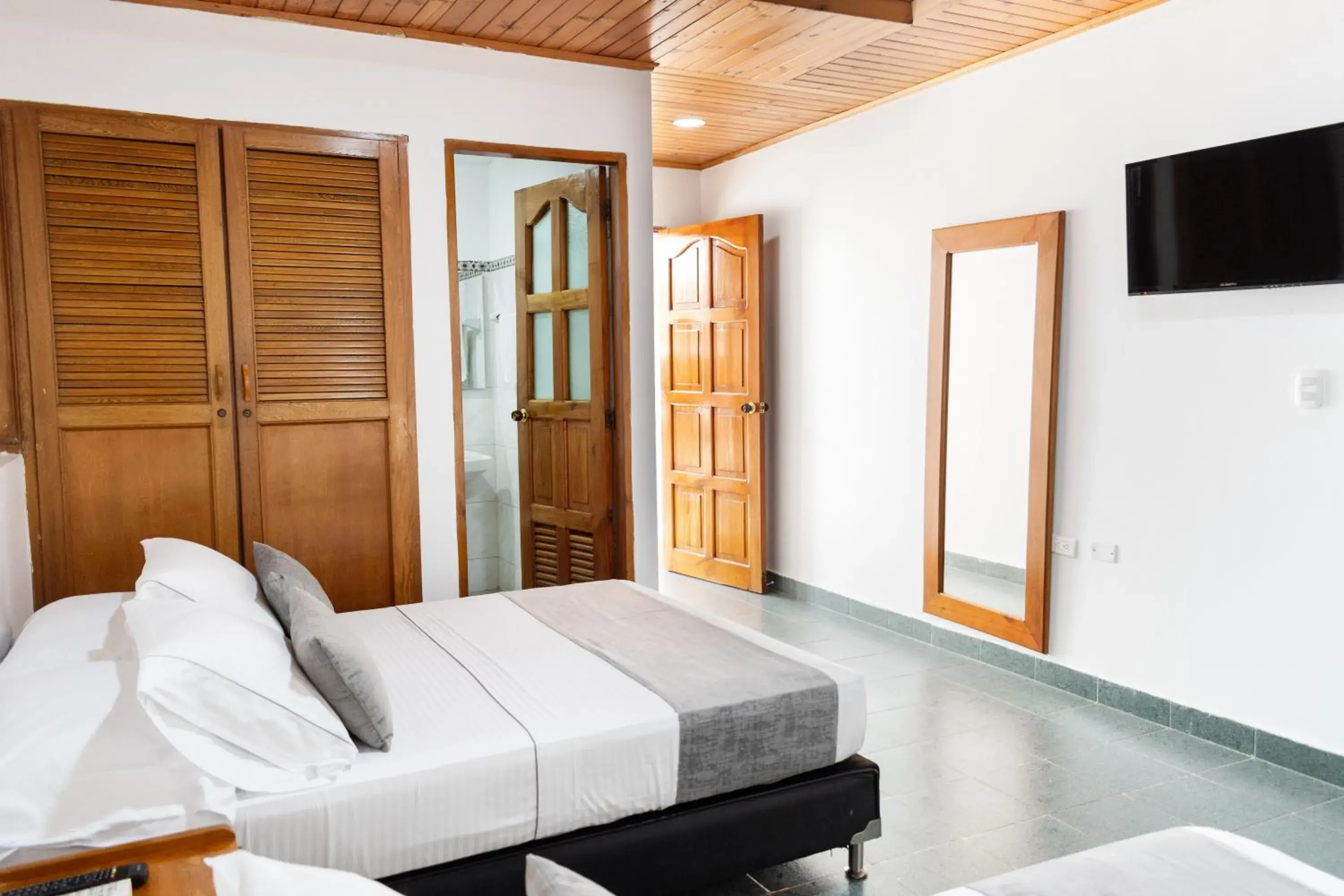 Deluxe Double Room with Two Double Beds in Hotel Corozal Plaza Deluxe Double Room with Two Double Beds in Hotel Corozal Plaza