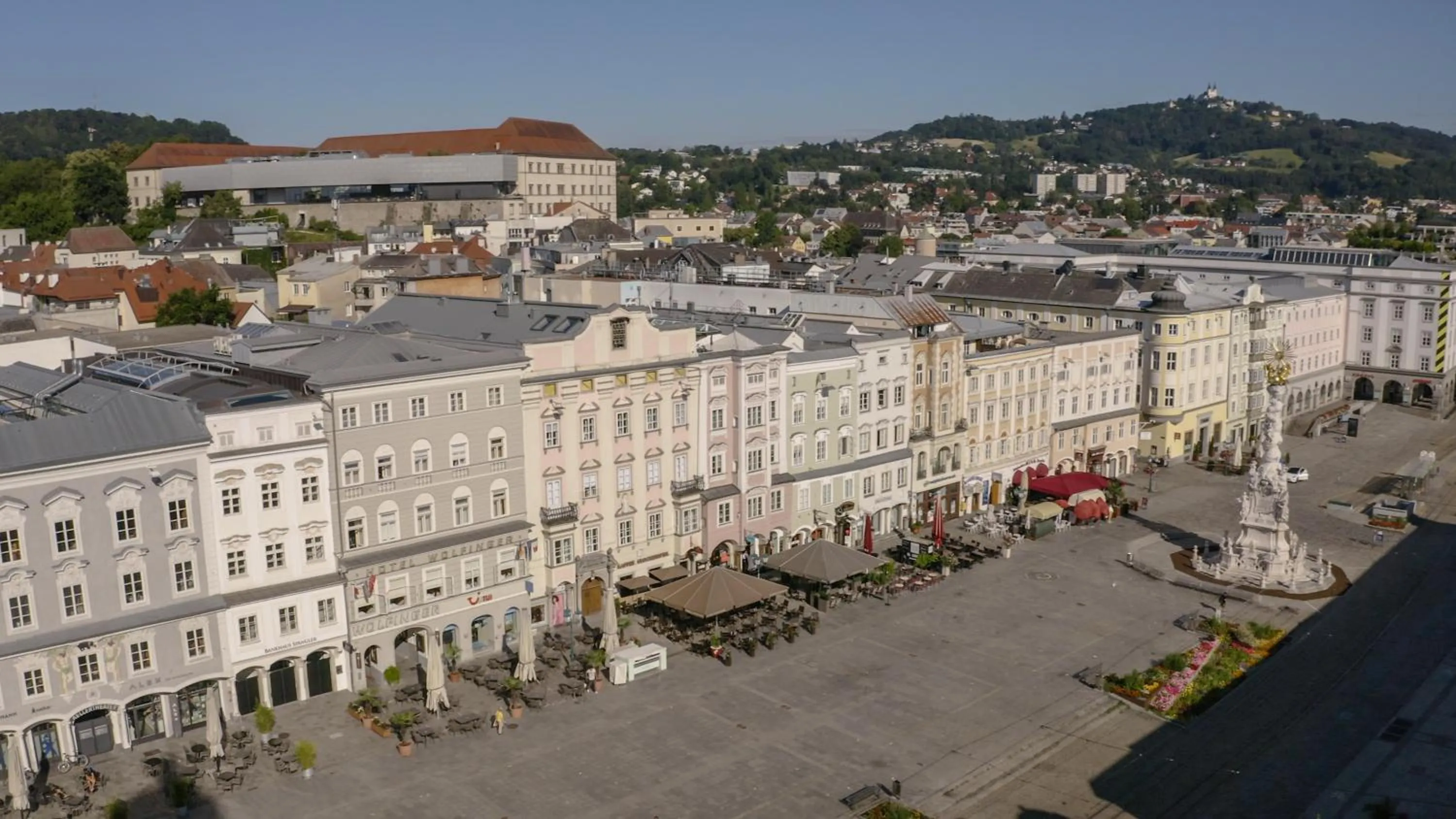 Location in Austria Classic Hotel Wolfinger - Hauptplatz