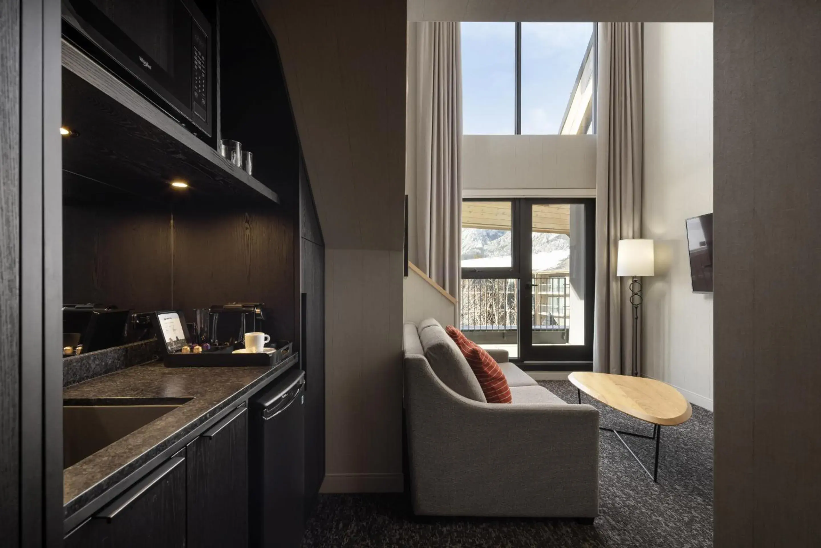 Loft Suite with Balcony in Peaks Hotel and Suites Loft Suite with Balcony in Peaks Hotel and Suites