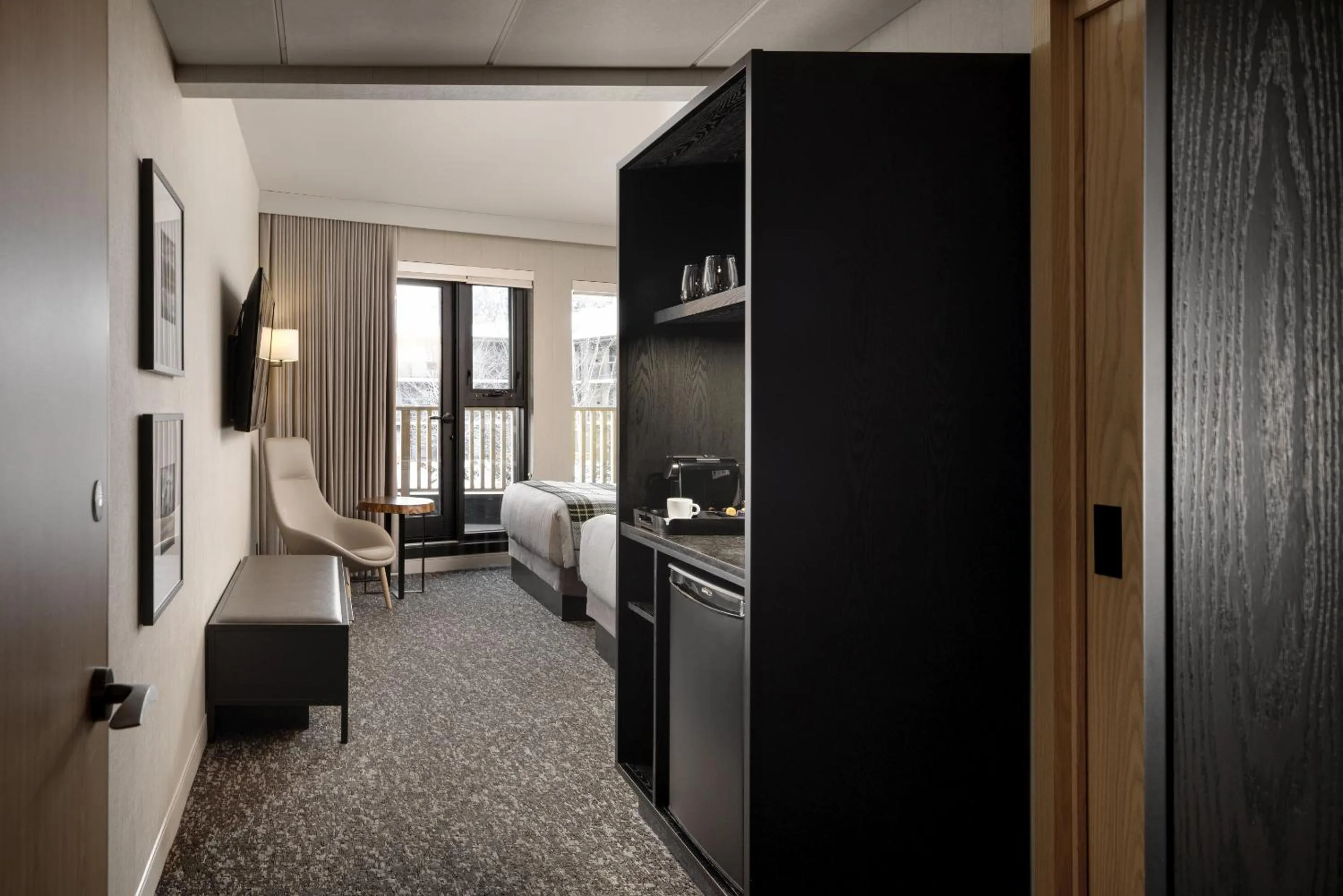 Seating area in Peaks Hotel and Suites