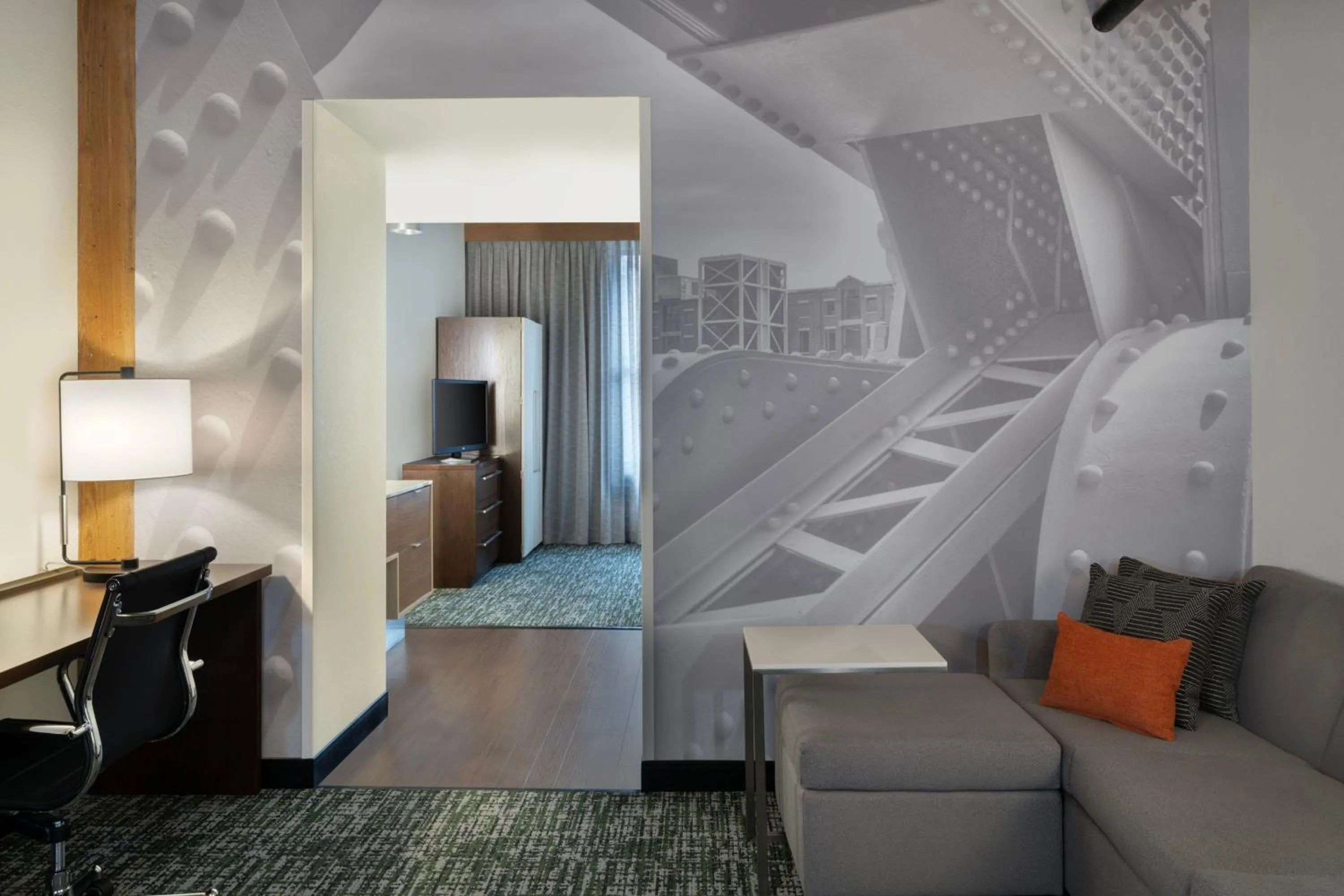 Photo of the whole room, Bed in Residence Inn by Marriott Boston Downtown Seaport