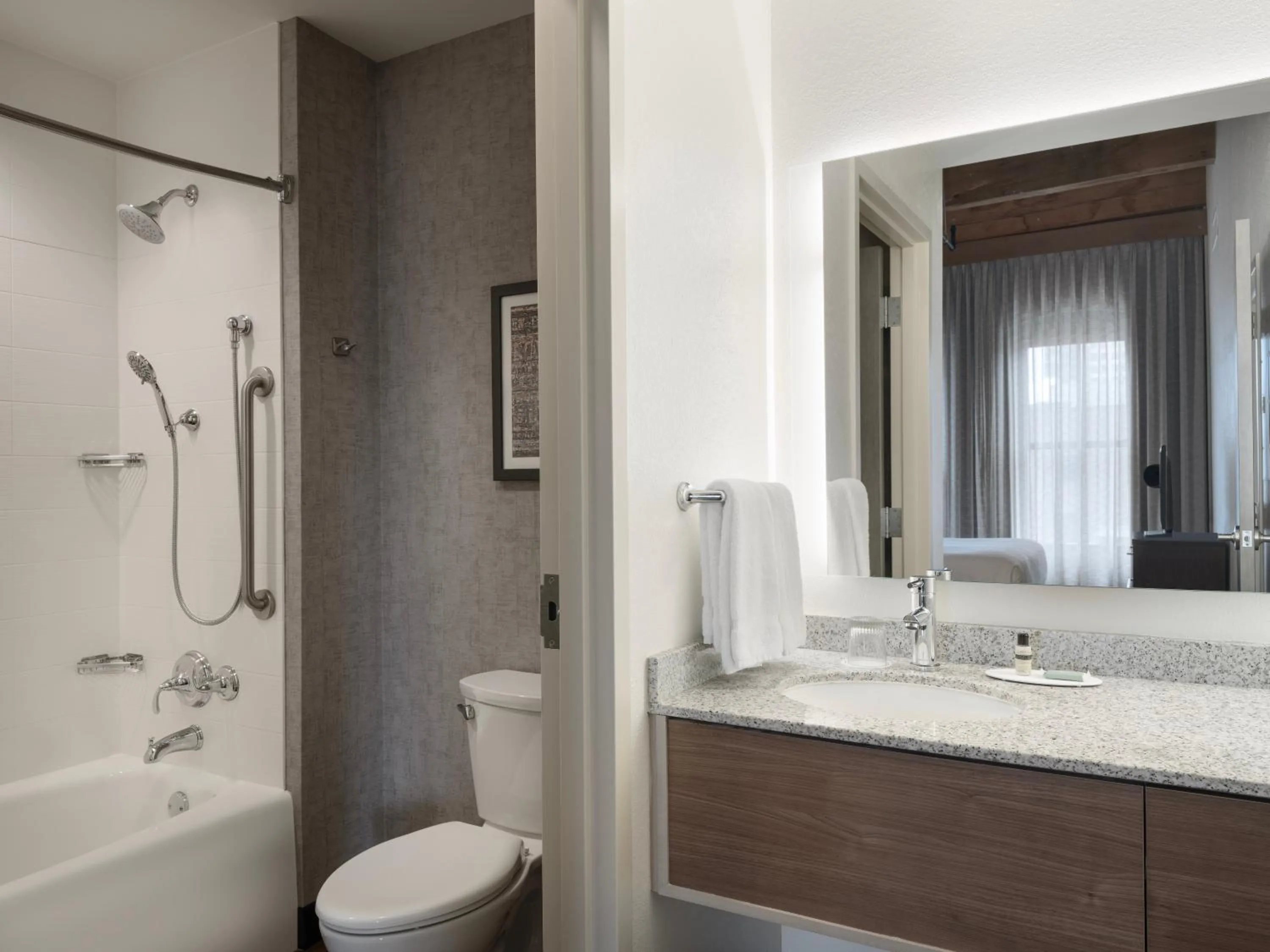 Shower in Residence Inn by Marriott Boston Downtown Seaport