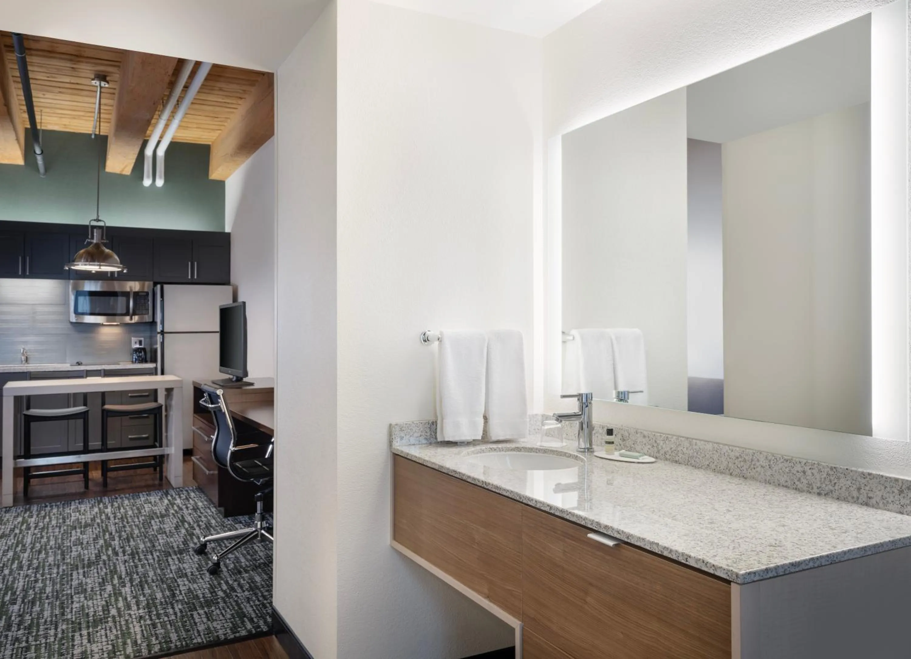 Bathroom in Residence Inn by Marriott Boston Downtown Seaport