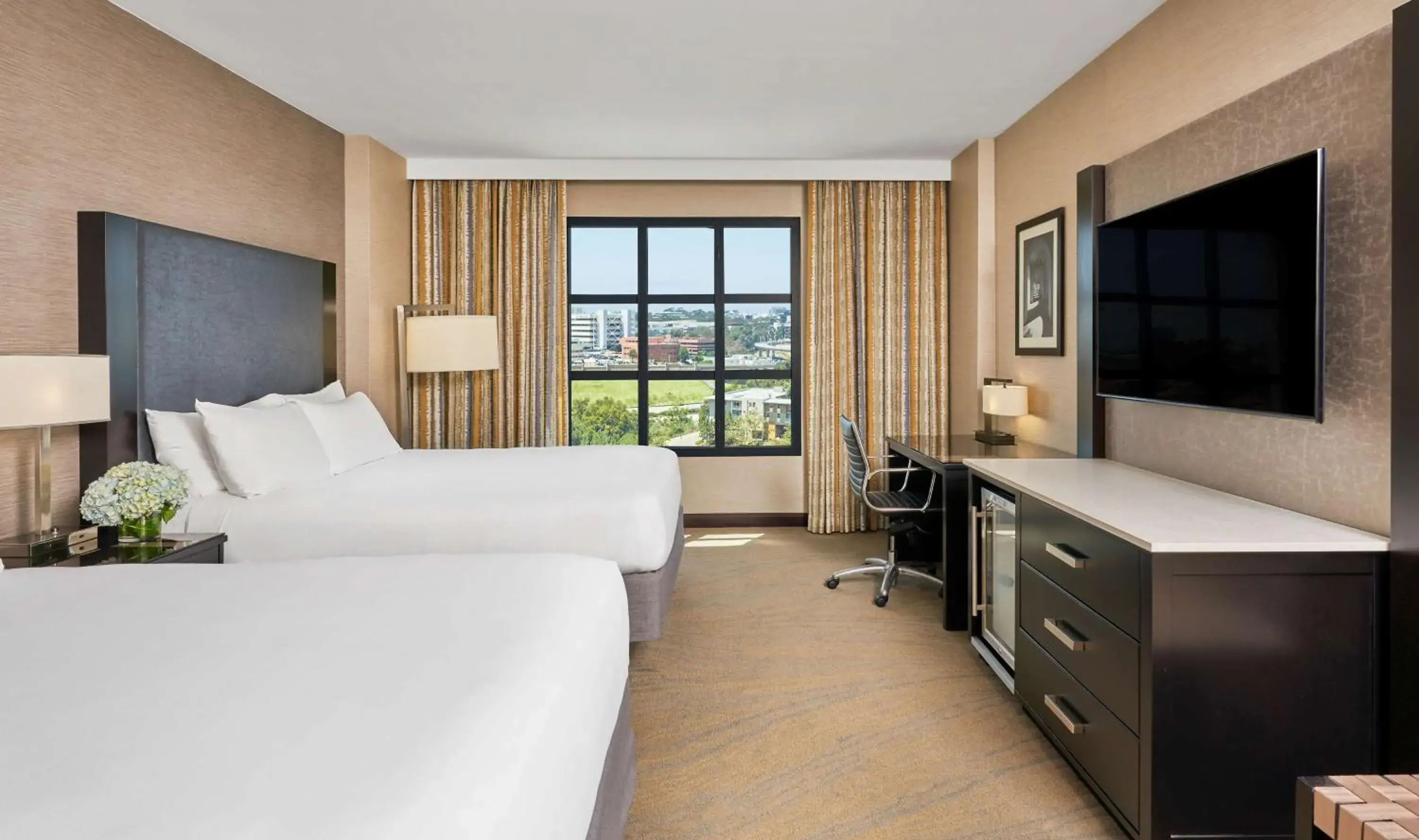 Queen Room with Two Queen Beds - High Floor in Hyatt Regency La Jolla at Aventine Queen Room with Two Queen Beds - High Floor in Hyatt Regency La Jolla at Aventine