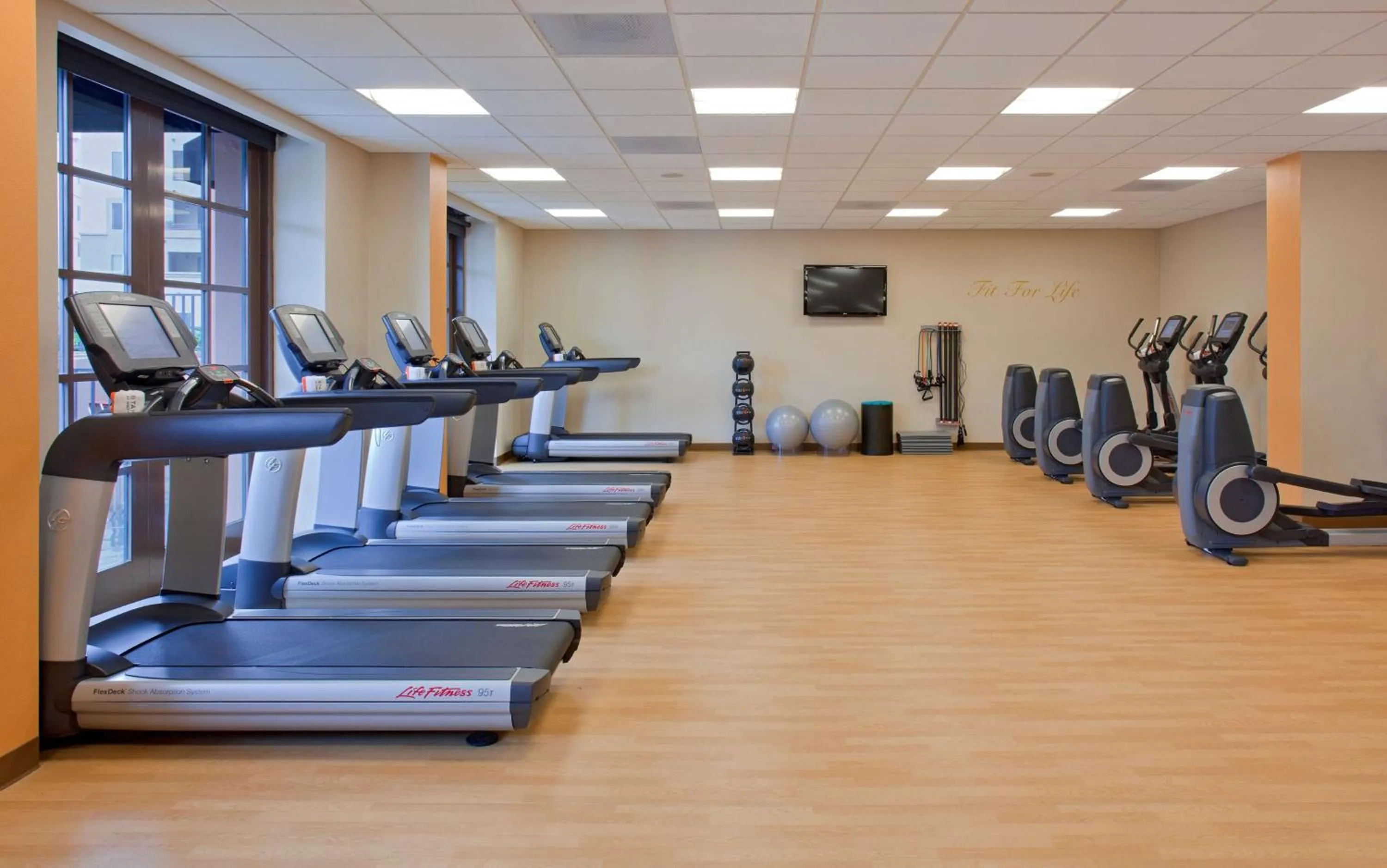 Fitness centre/facilities in Hyatt Regency La Jolla at Aventine