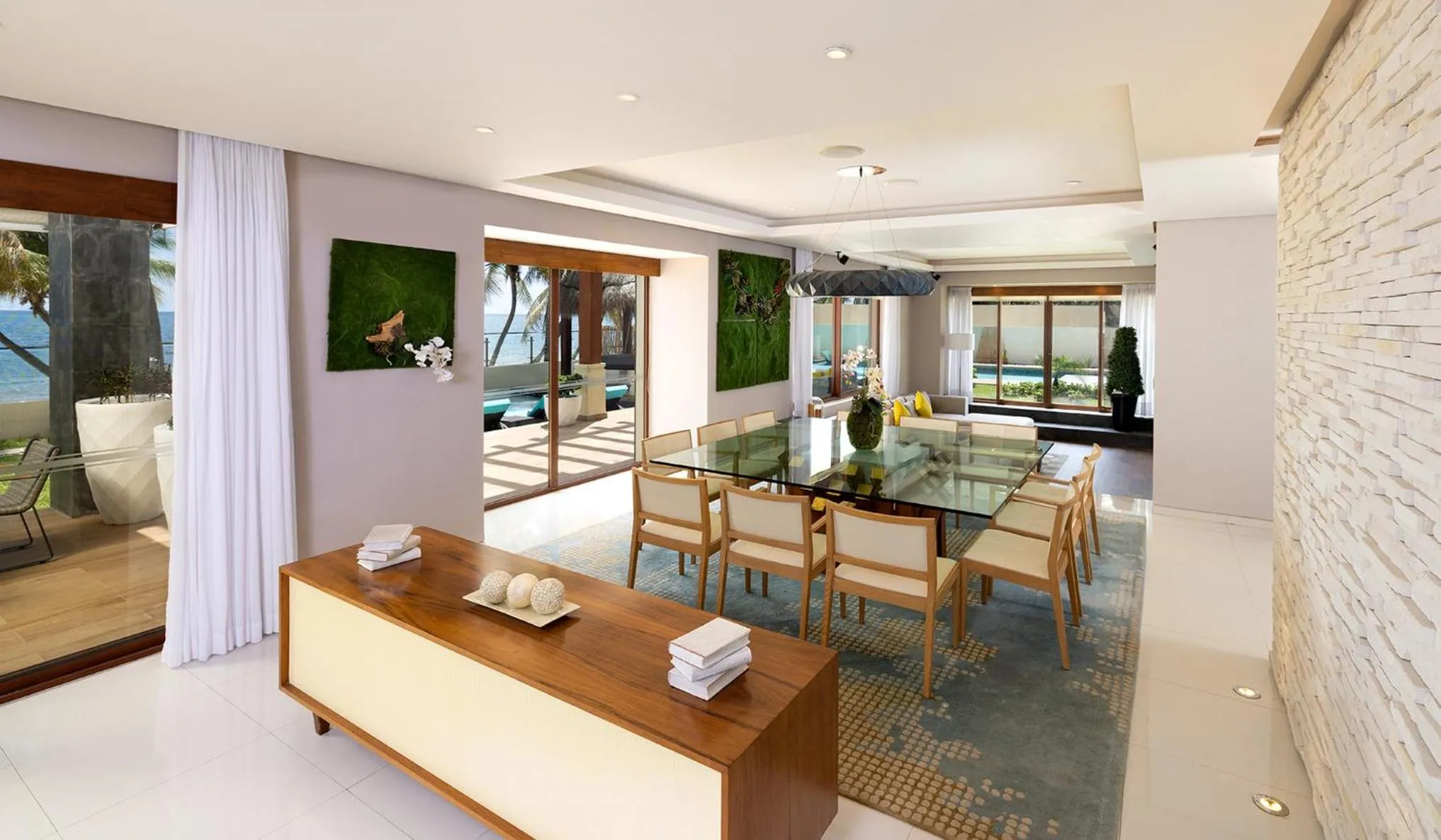 Living room, Bed in Azul Villa Esmeralda - Gourmet All Inclusive by Karisma