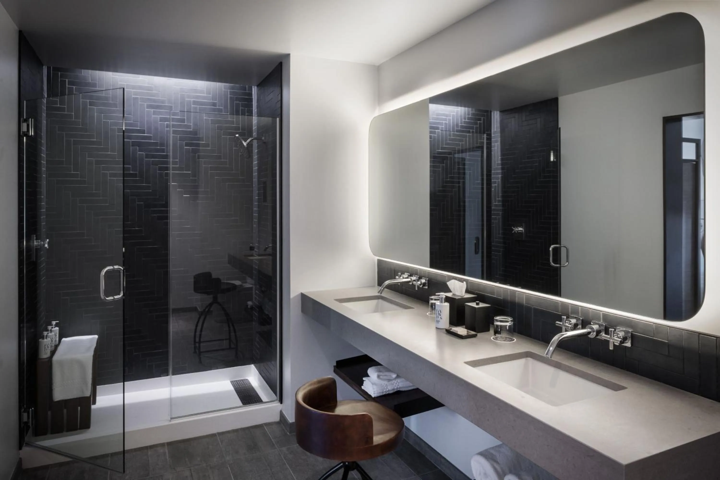 Bathroom in The Maven Hotel at Dairy Block