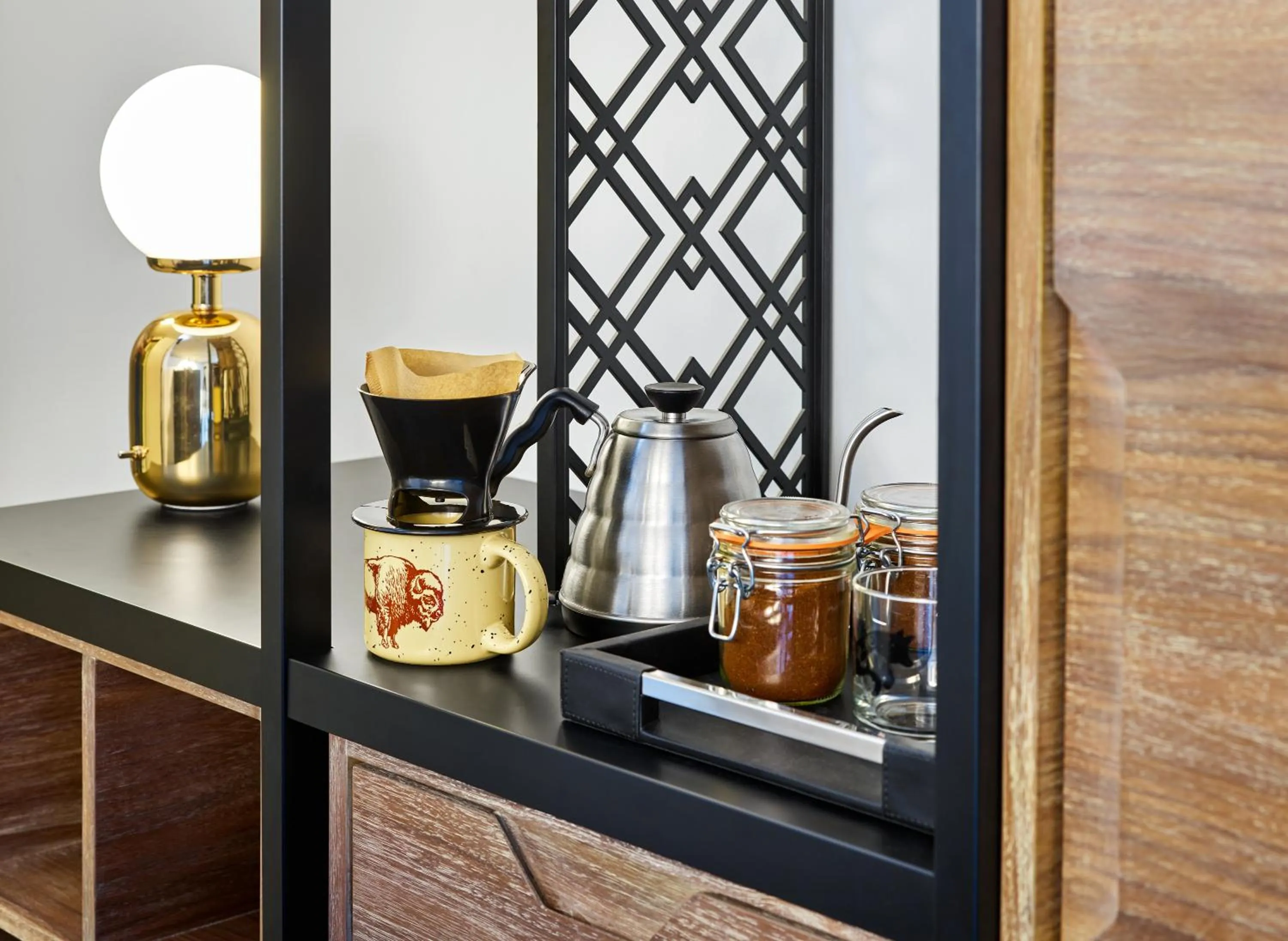 Coffee/tea facilities in The Maven Hotel at Dairy Block