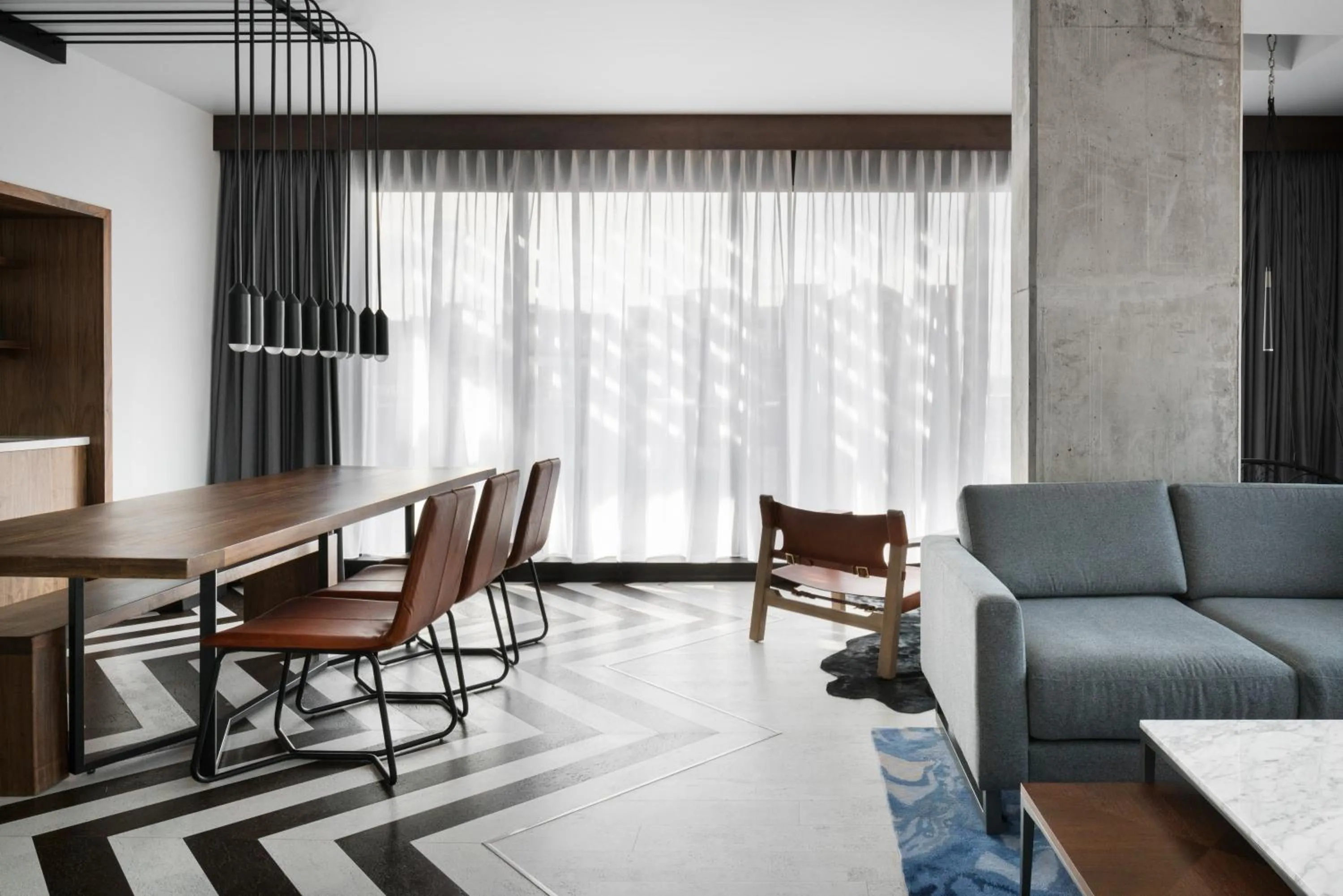 Living room in The Maven Hotel at Dairy Block