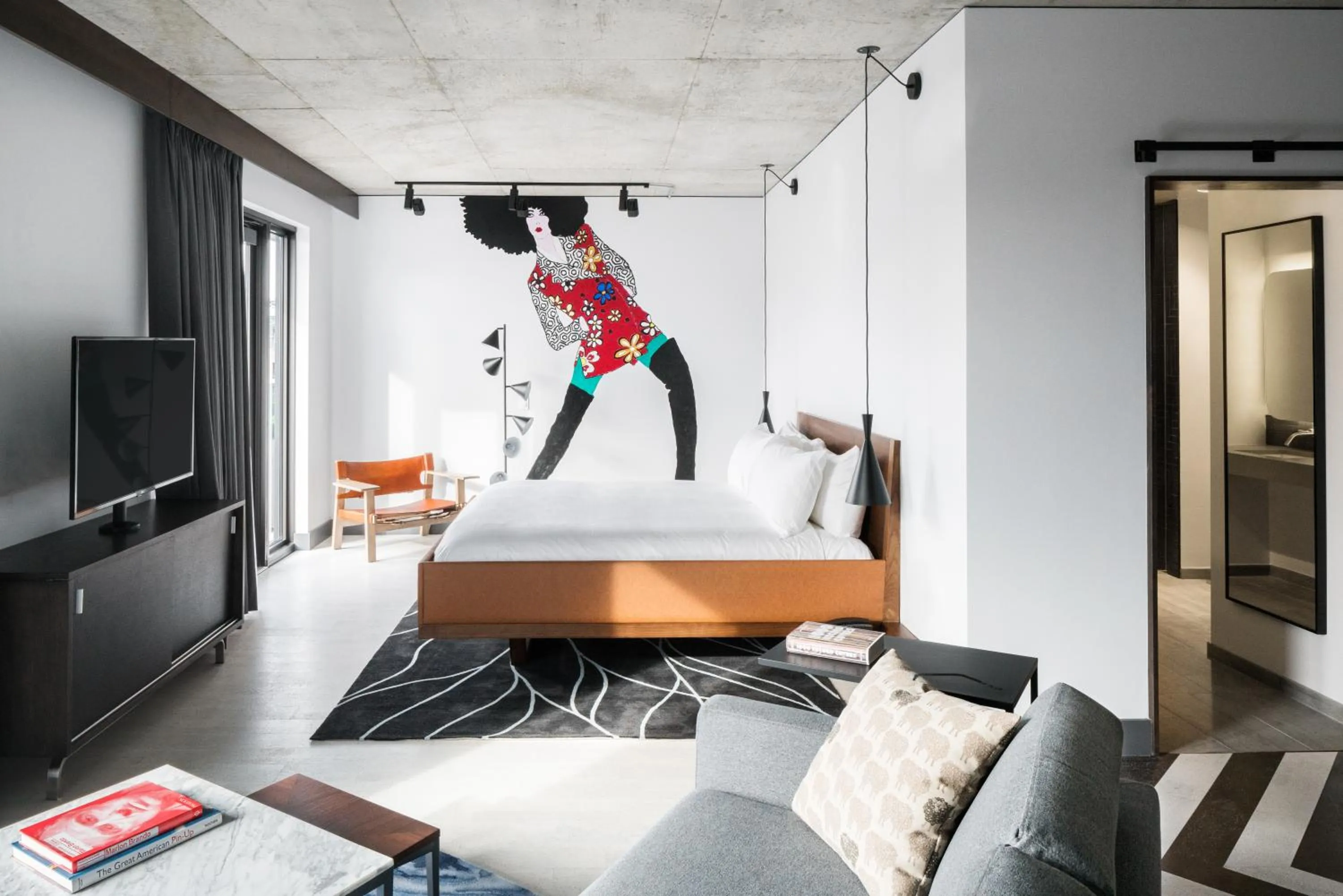 Bed in The Maven Hotel at Dairy Block