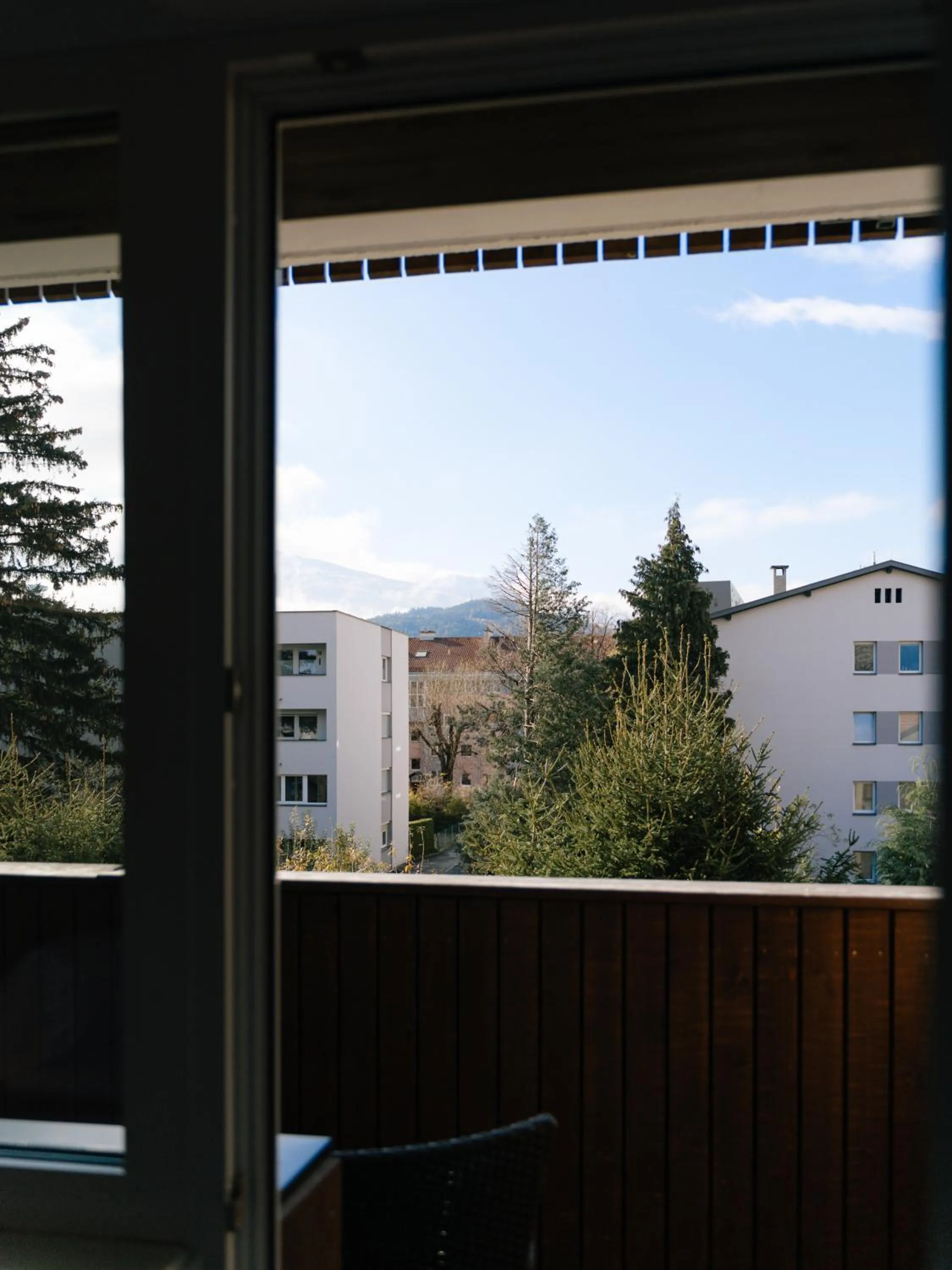 Balcony/Terrace in BinderS Budget City-Mountain Hotel