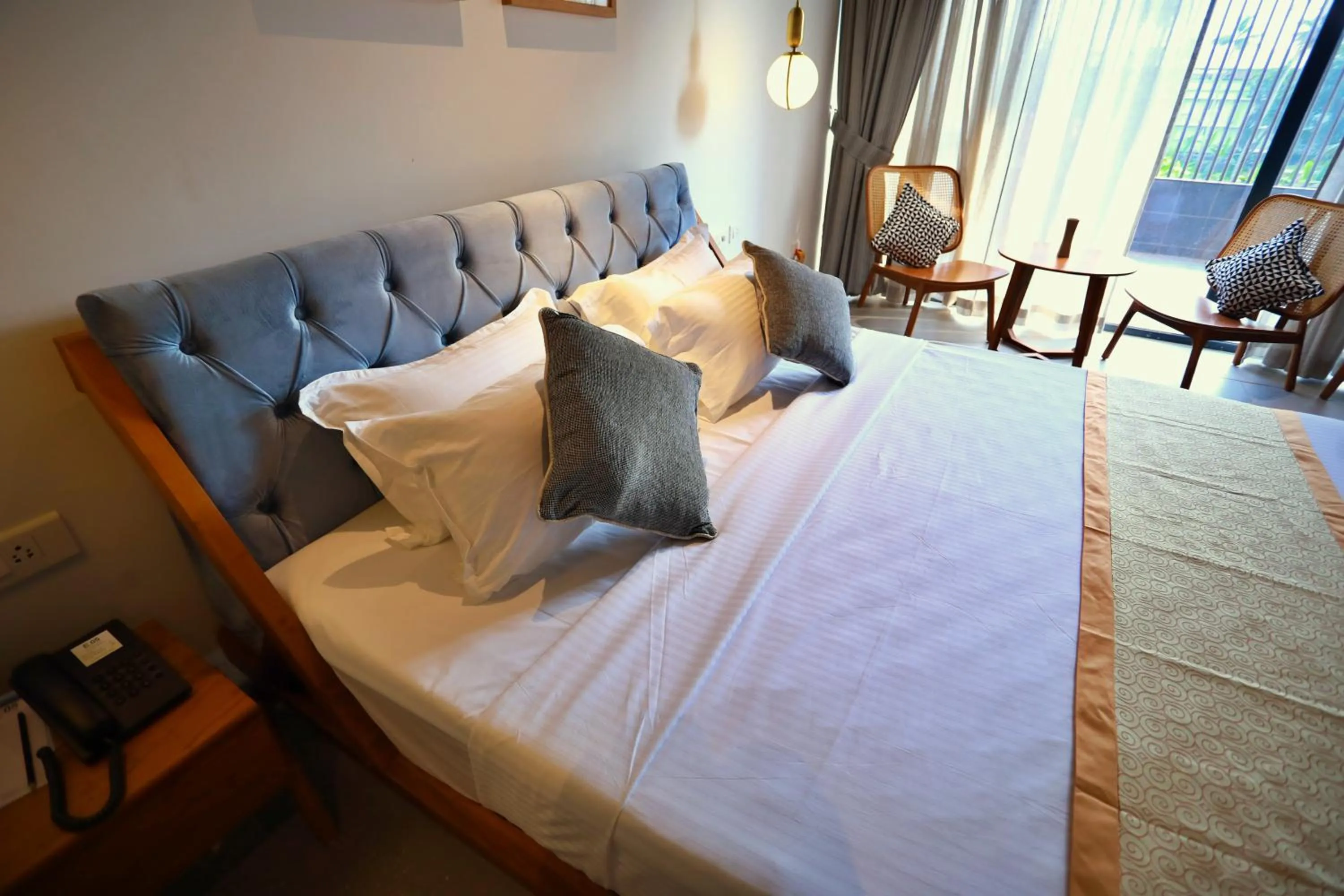 Bed in E.05 City Inn