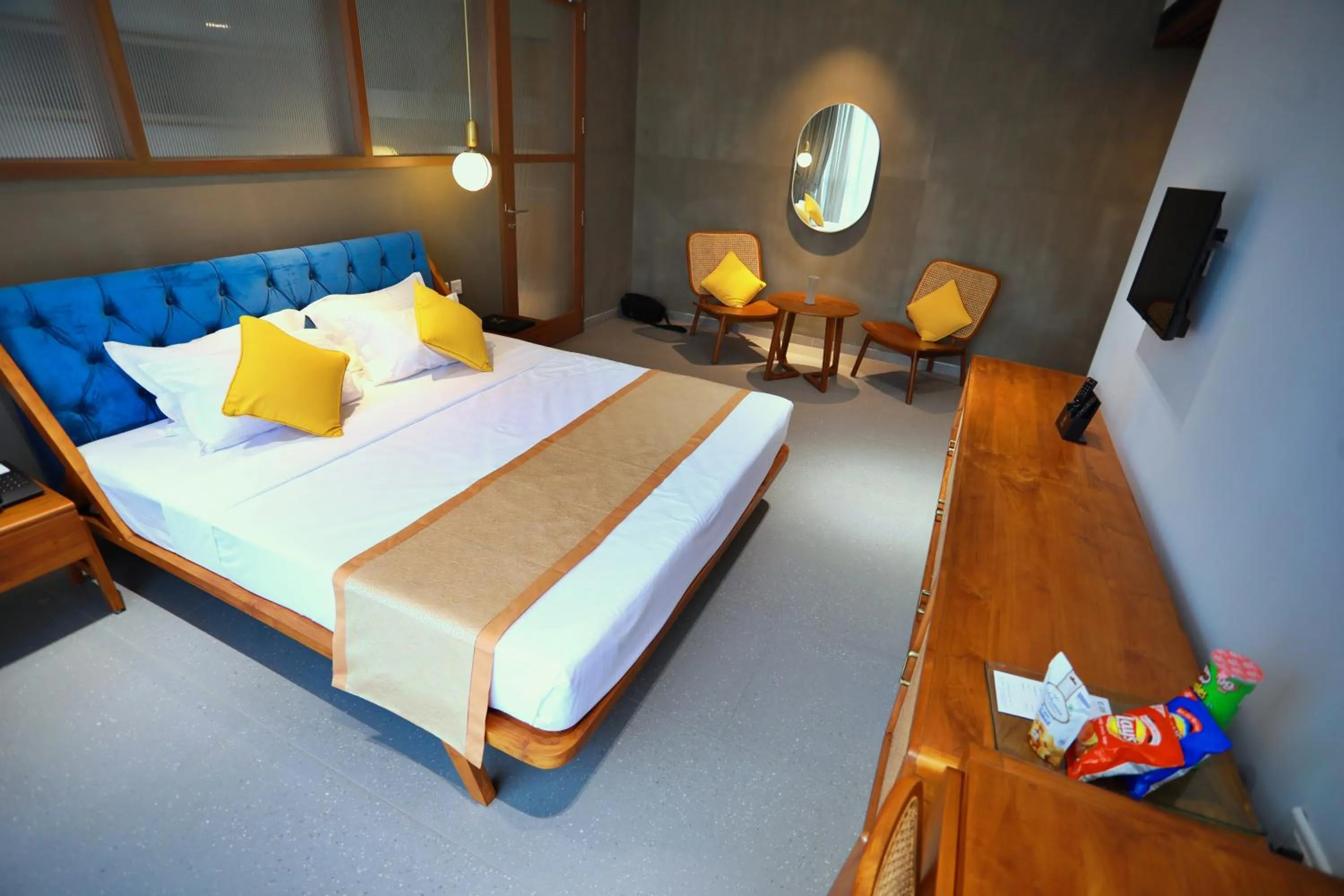 Photo of the whole room, Bed in E.05 City Inn