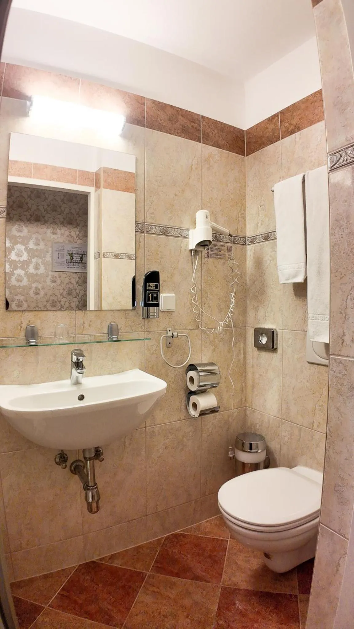 Toilet in HPA Hotel Andreas