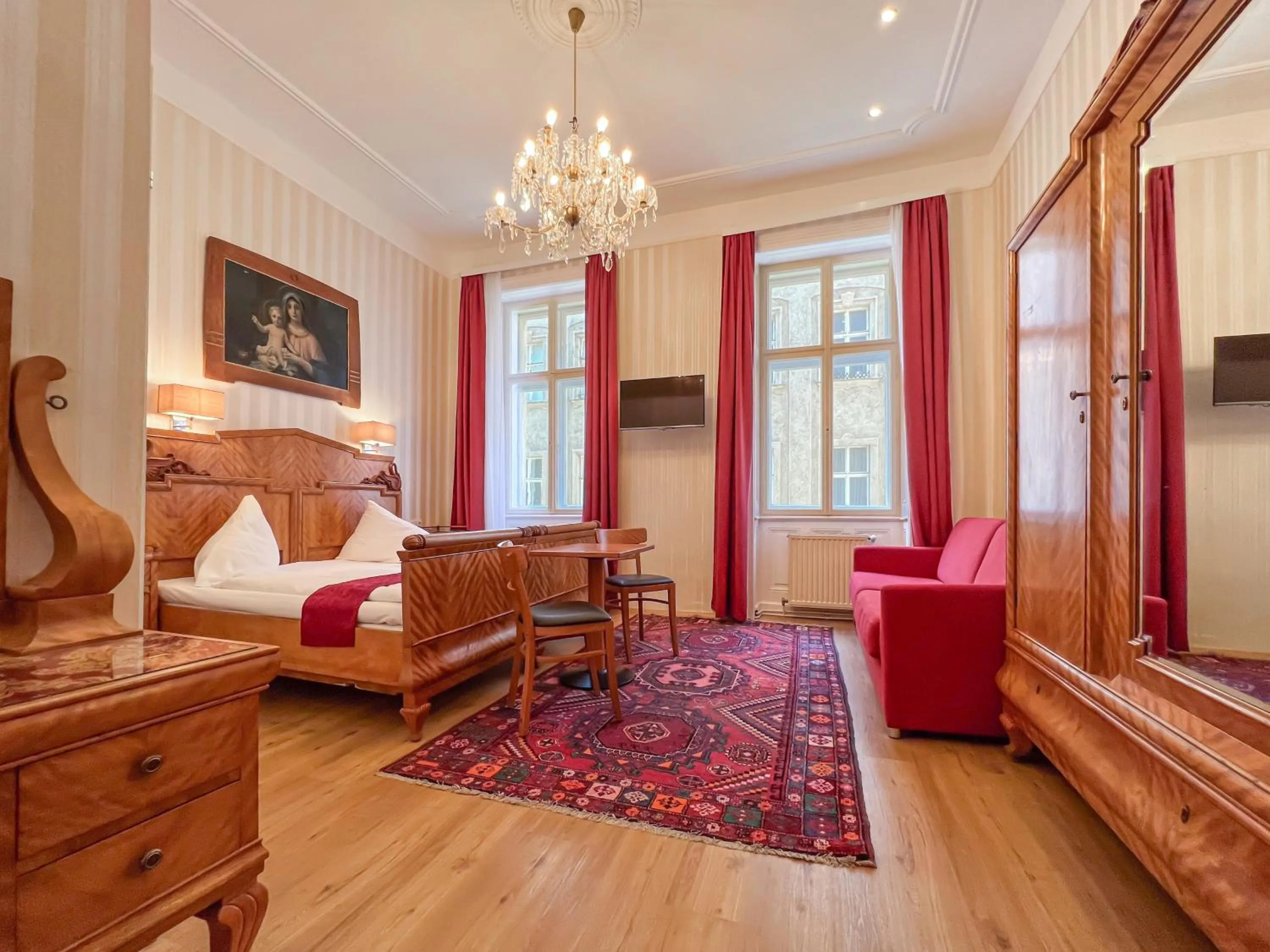 Bed in HPA Hotel Andreas