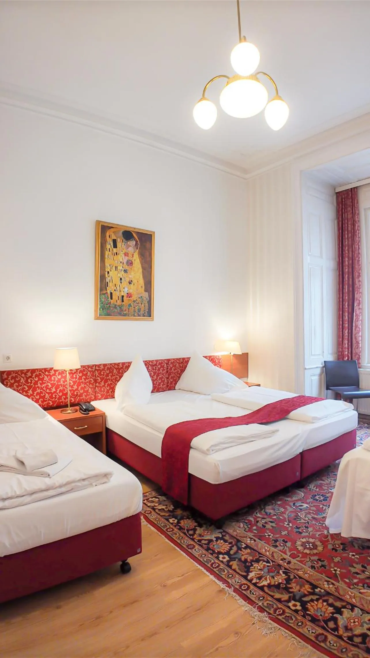 Bed in HPA Hotel Andreas