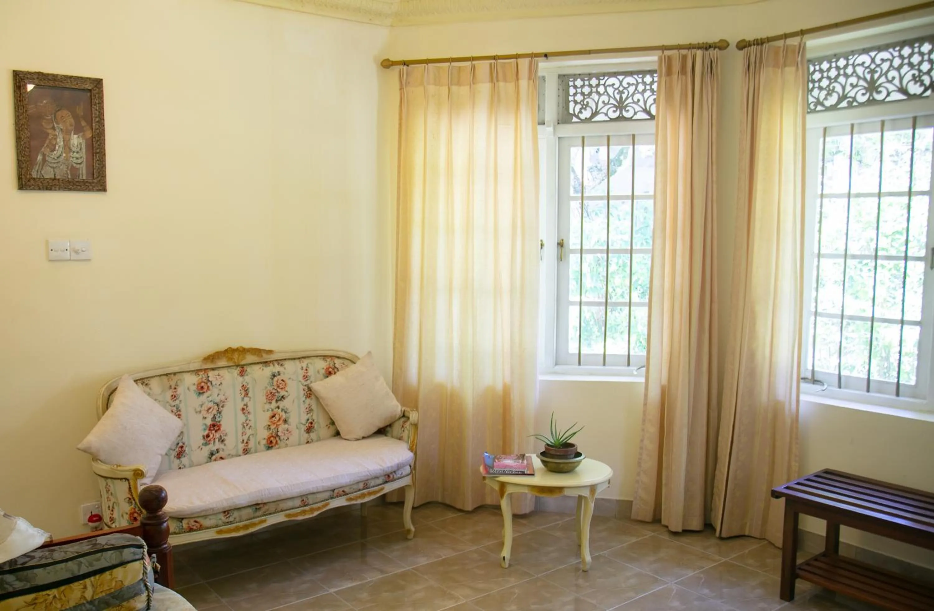 Seating area in Manor House-Kandy