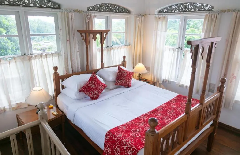 Bedroom, Bed in Manor House-Kandy