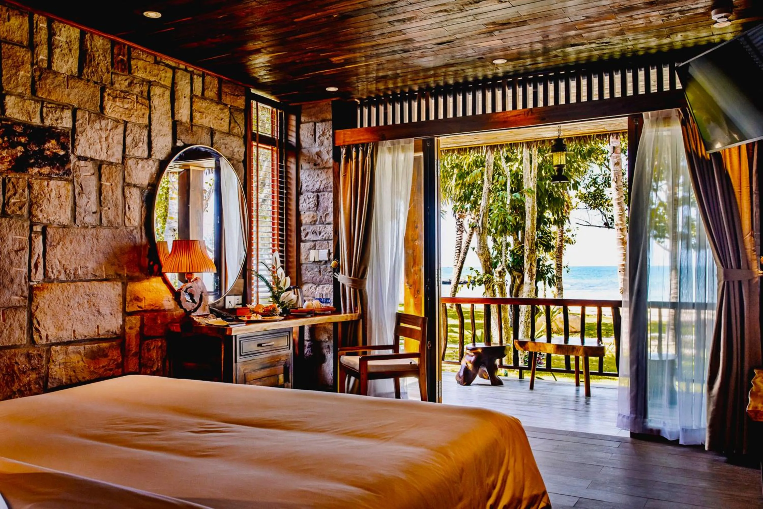 View (from property/room), Bed in Ocean Bay Resort & Spa Phu Quoc