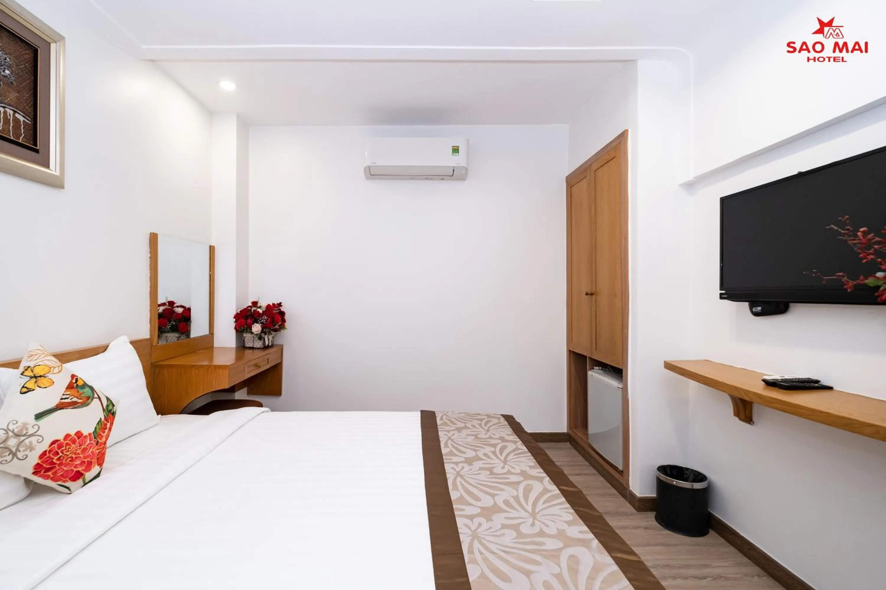 Bedroom, Bed in Sao Mai Hotel