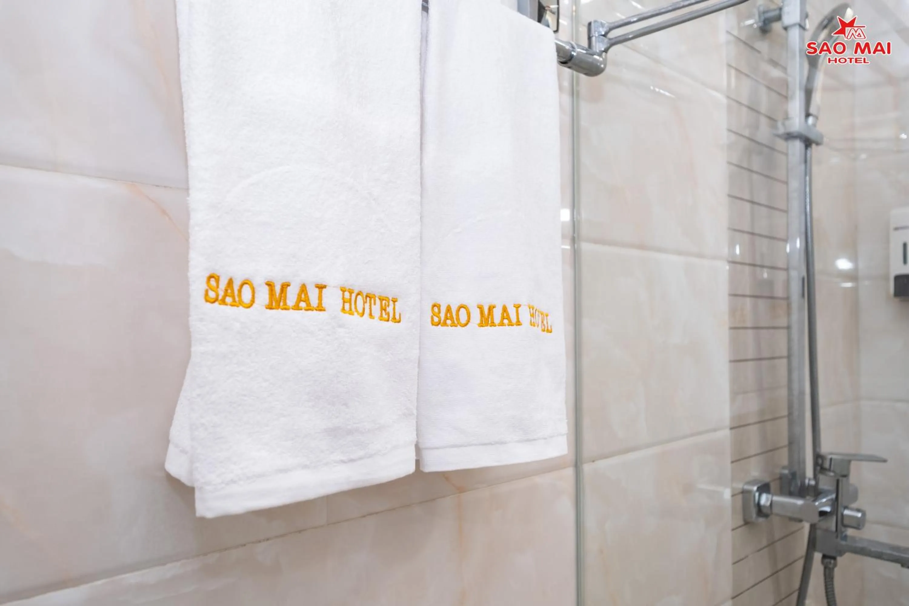 Toilet in Sao Mai Hotel