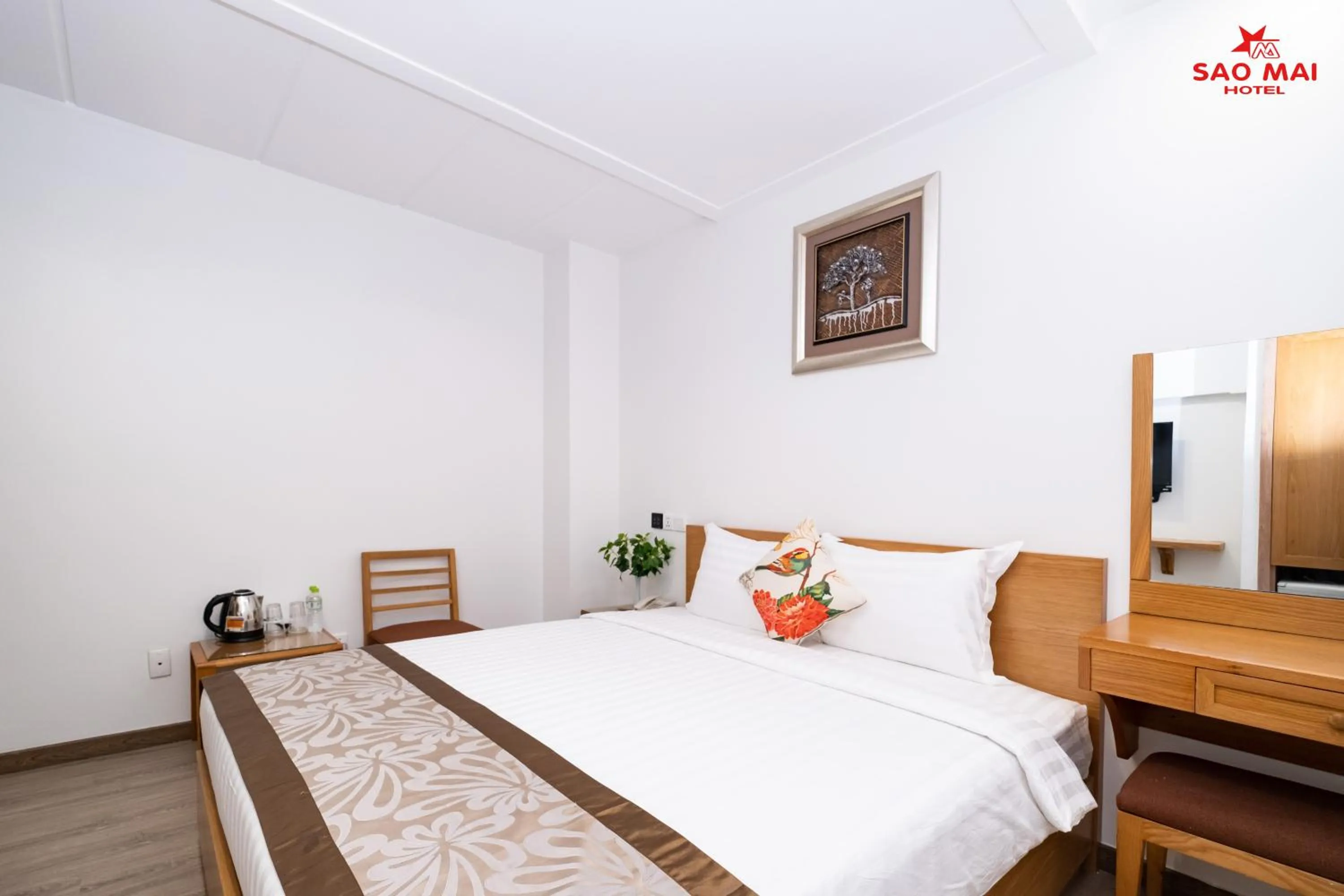 Bedroom, Bed in Sao Mai Hotel