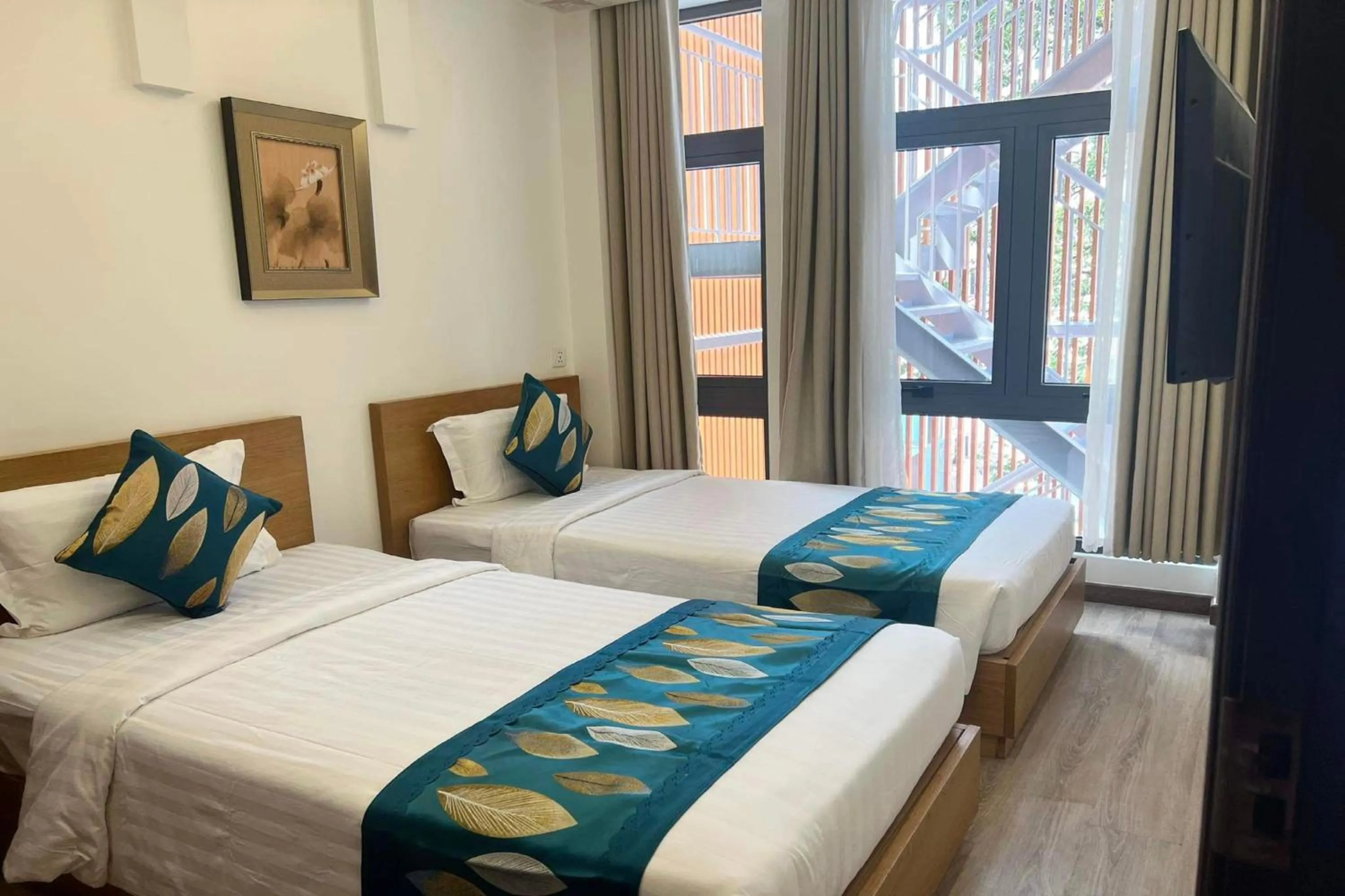 Bedroom, Bed in Sao Mai Hotel