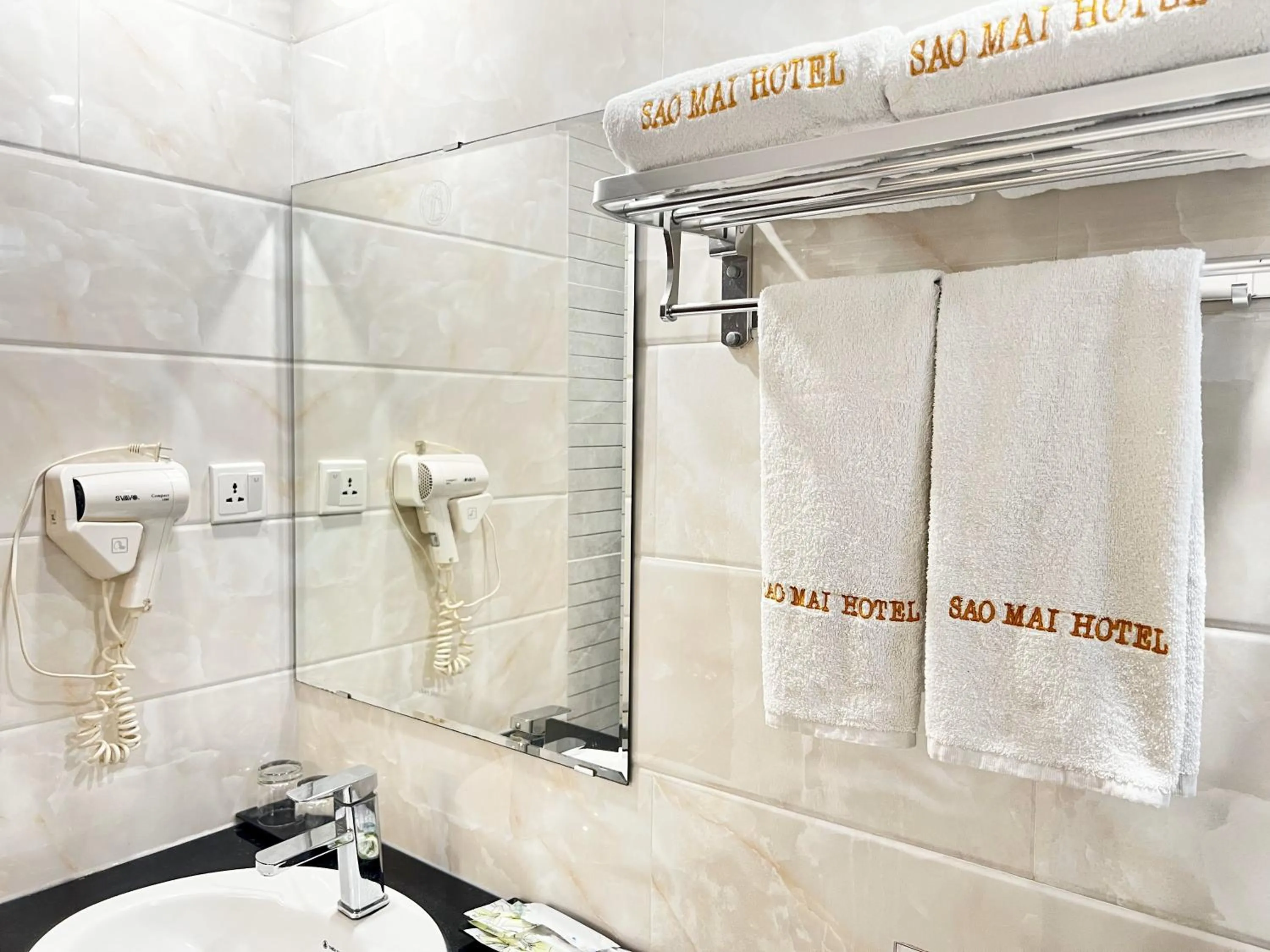 Bathroom in Sao Mai Hotel