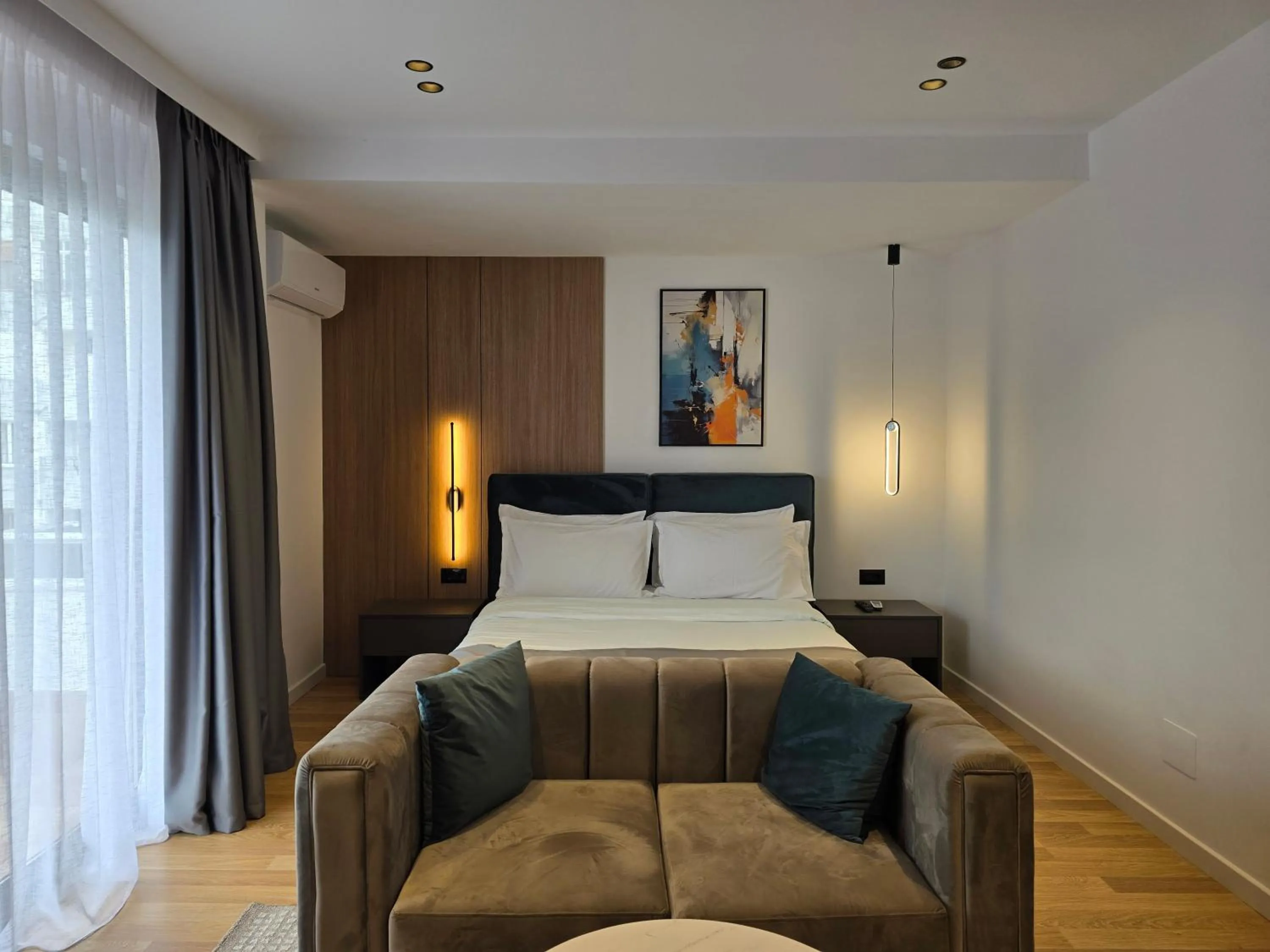 Bed in Perla Hotel