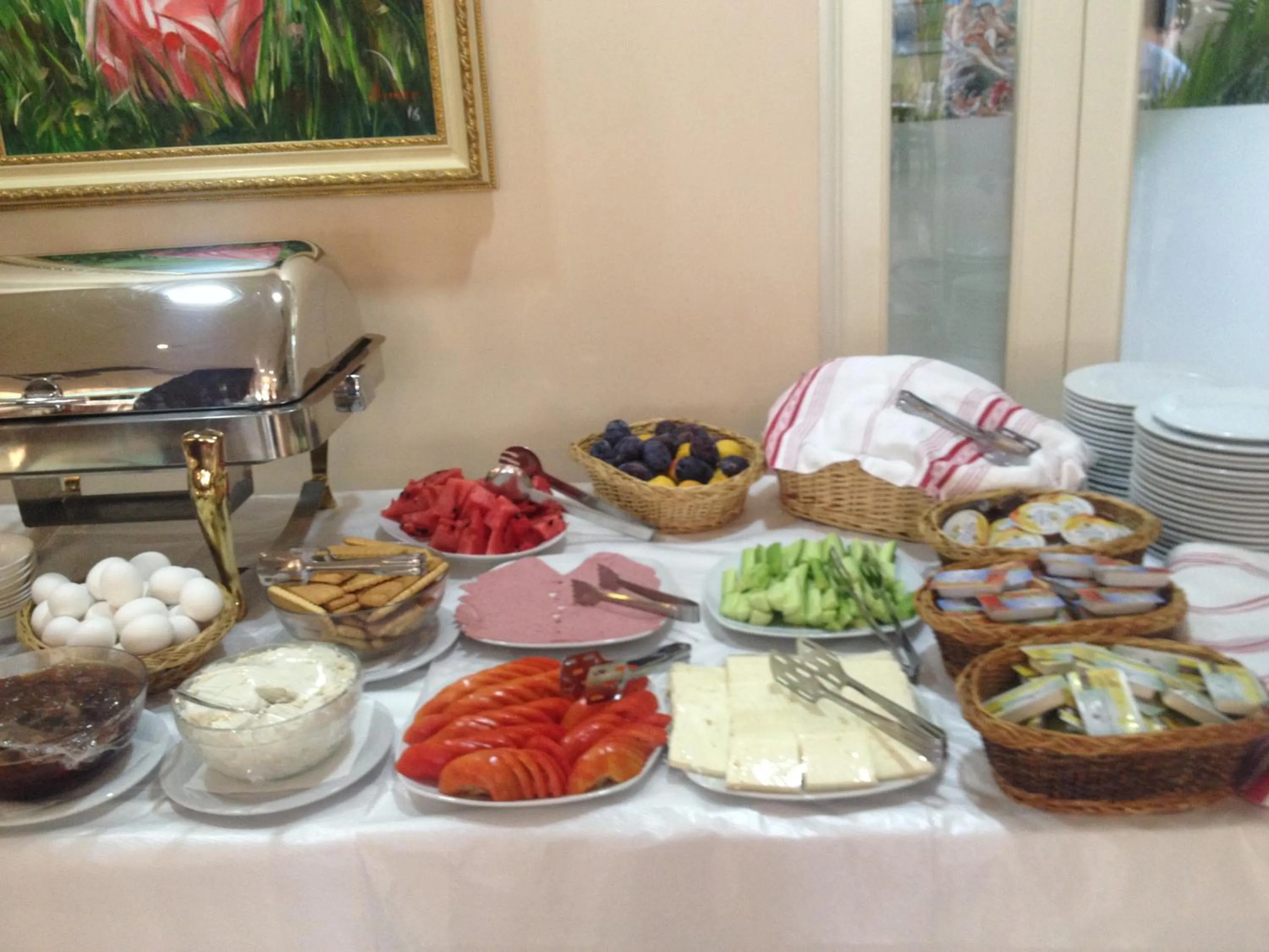 Breakfast in Perla Hotel