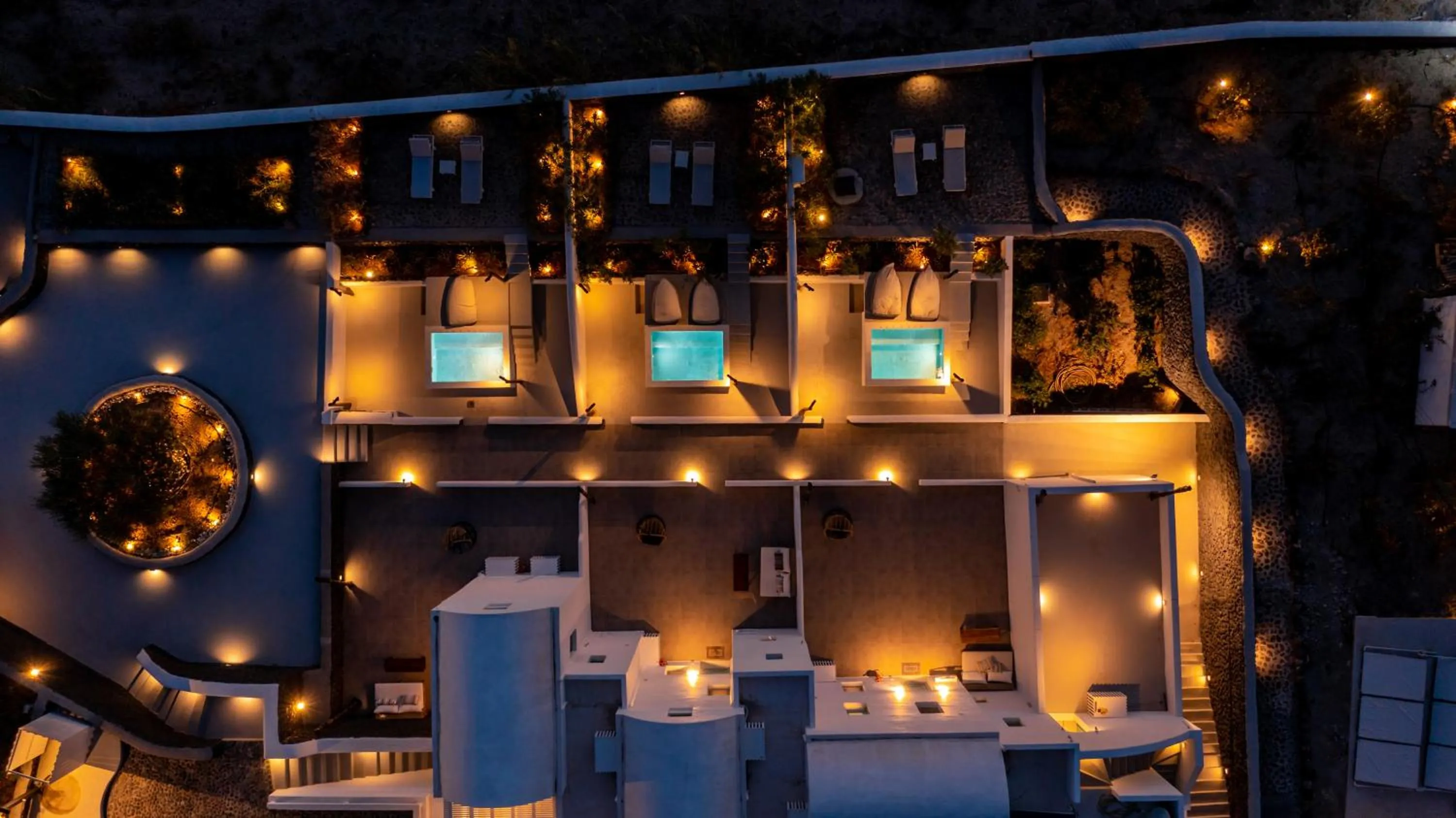 Bird's eye view in Santa Irina Luxury Sunny Lofts